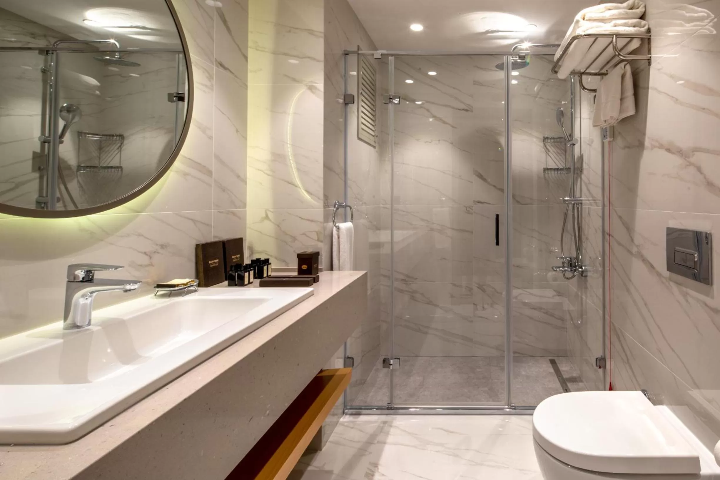 Bathroom in Mula Hotel