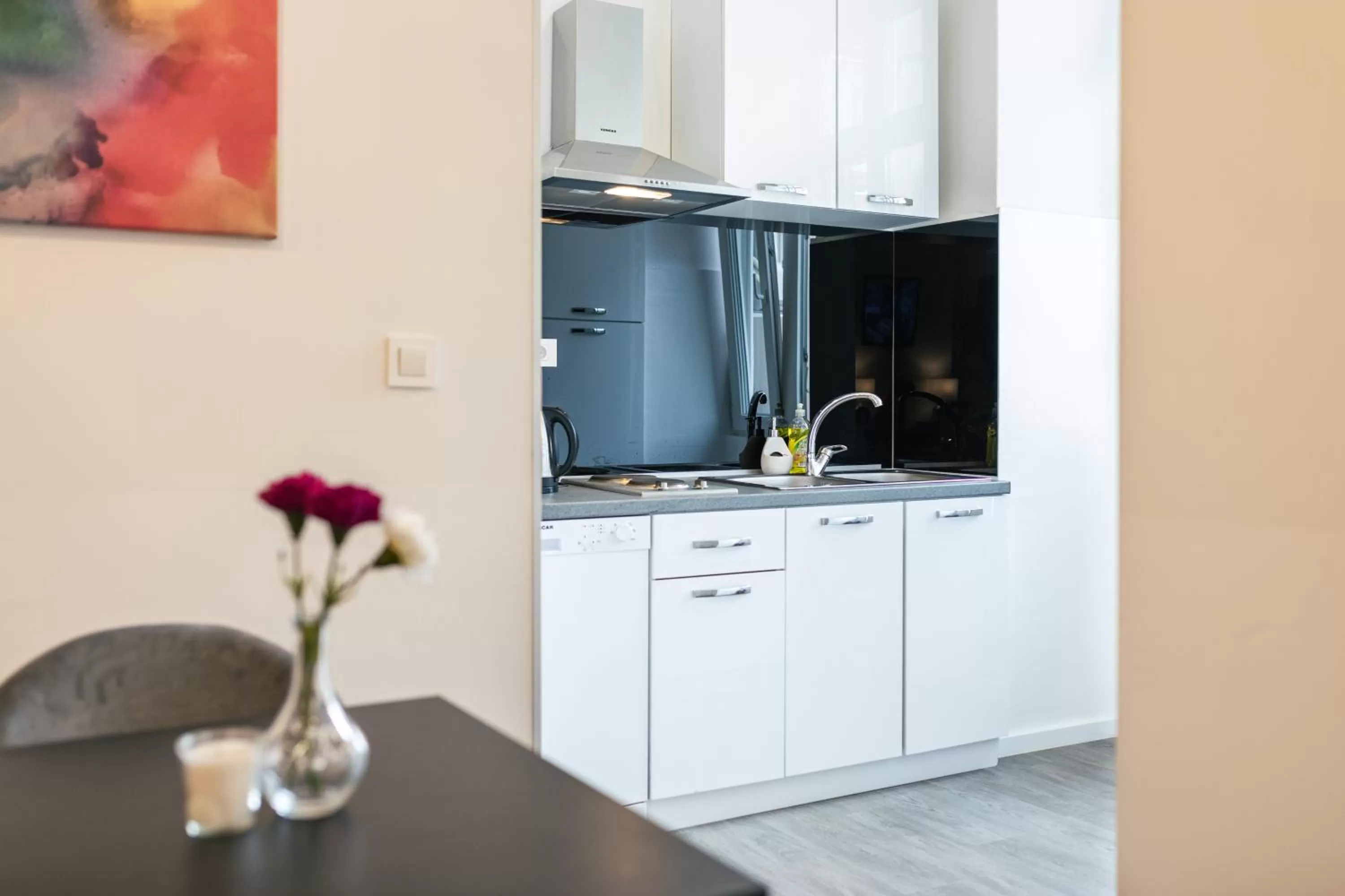 Kitchen/Kitchenette in B&B Donji Grad