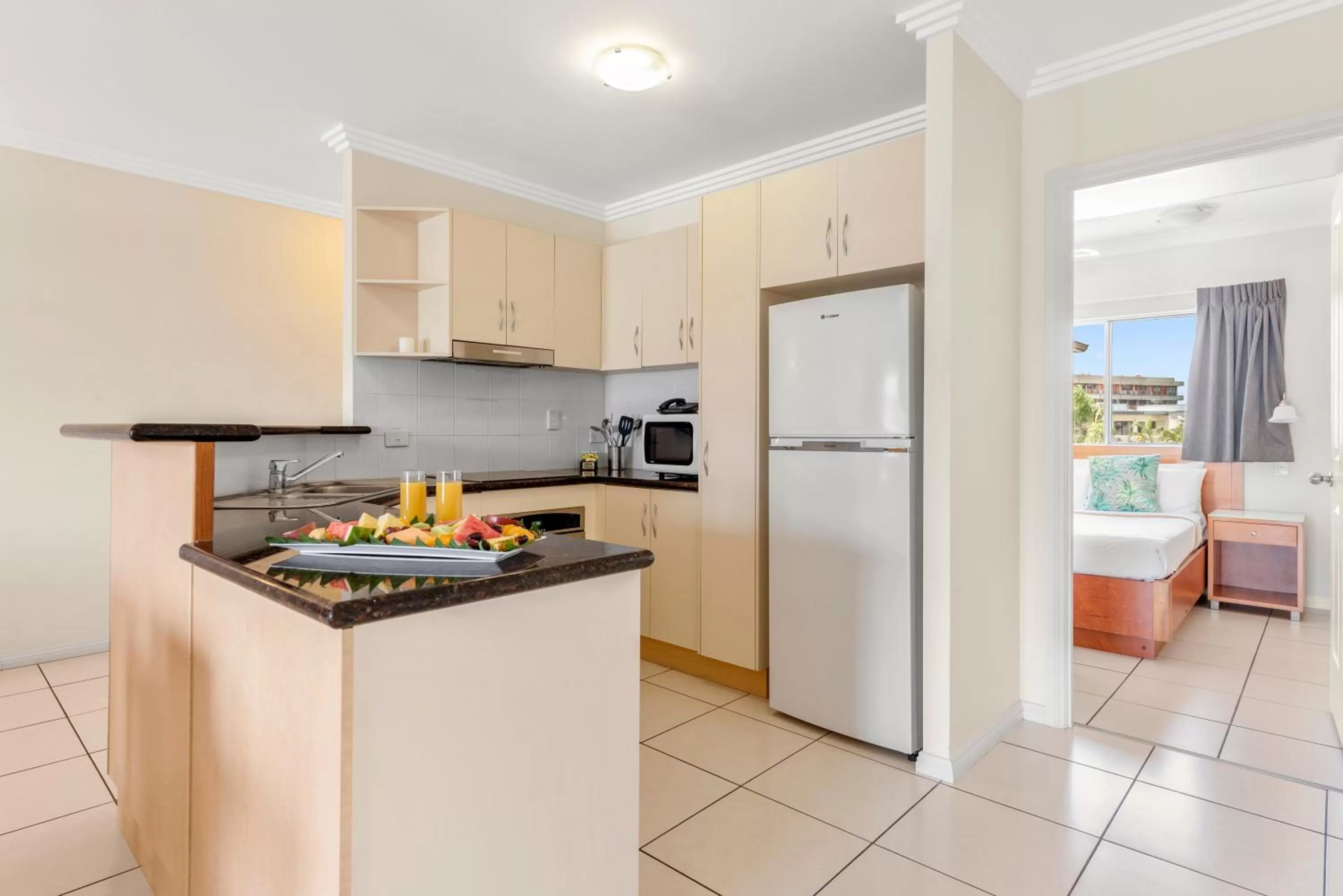 Kitchen or kitchenette in Bay Village Tropical Retreat & Apartments