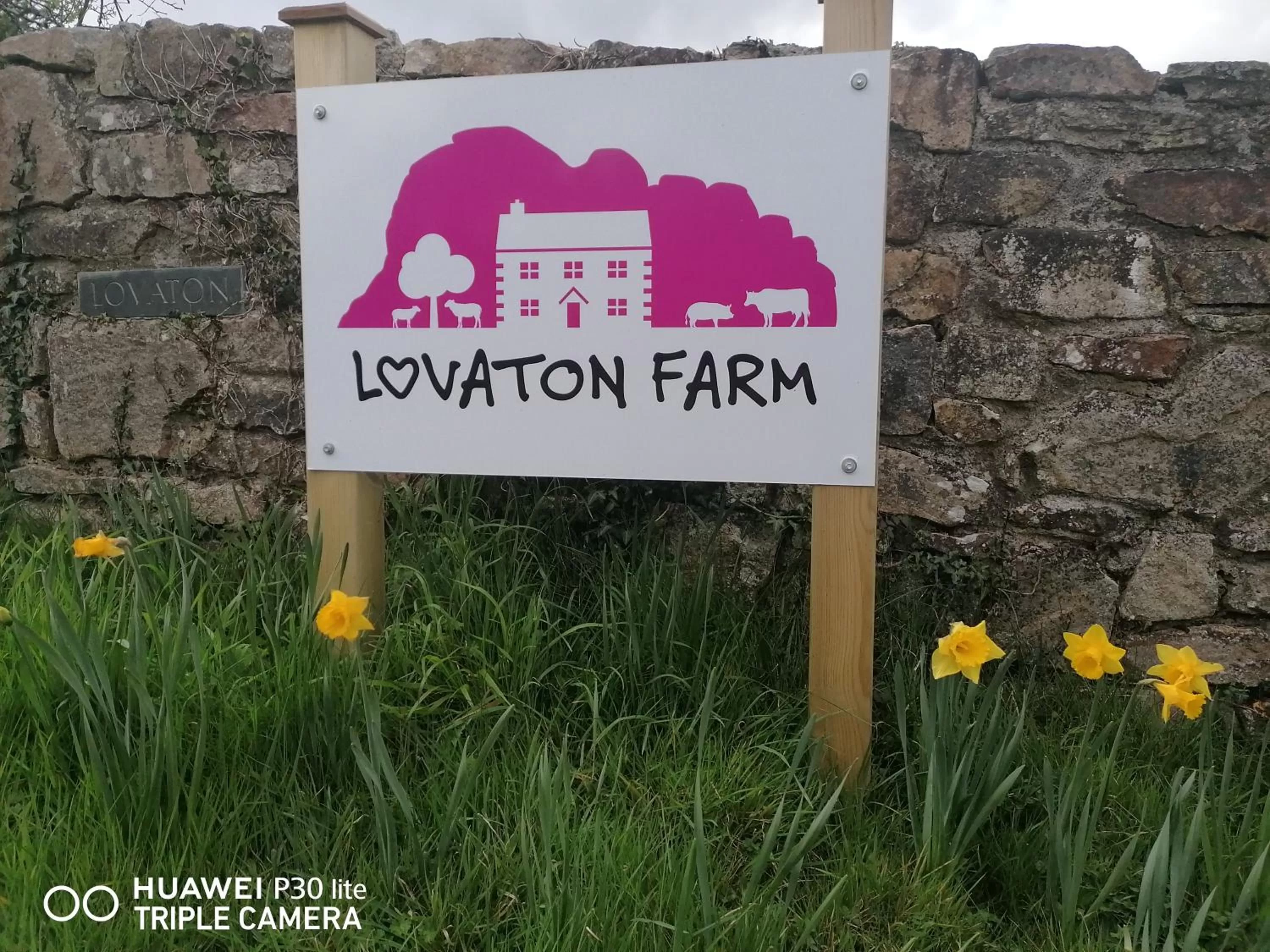 Street view in Lovaton Farmhouse