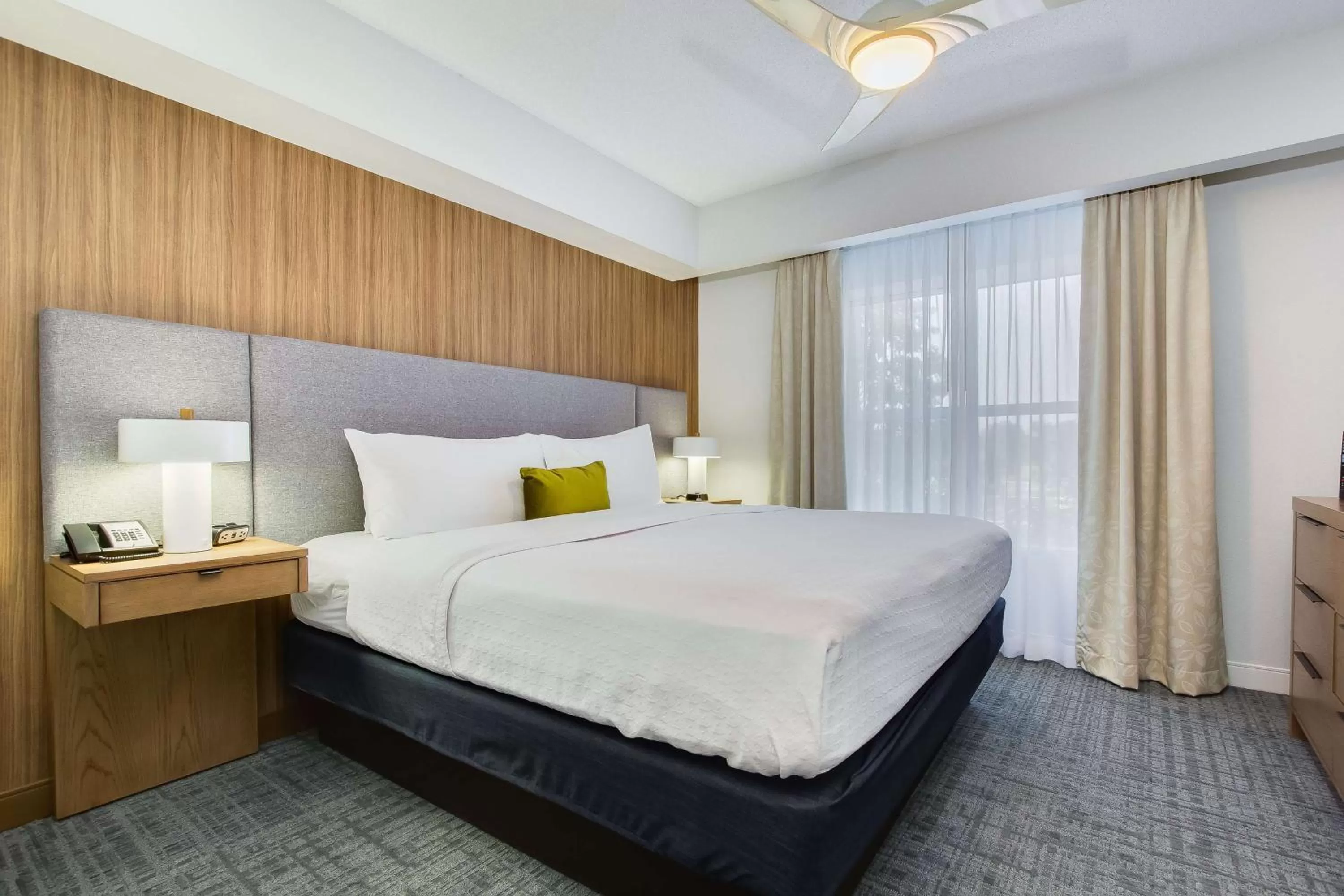 Bed in Homewood Suites by Hilton Louisville-East