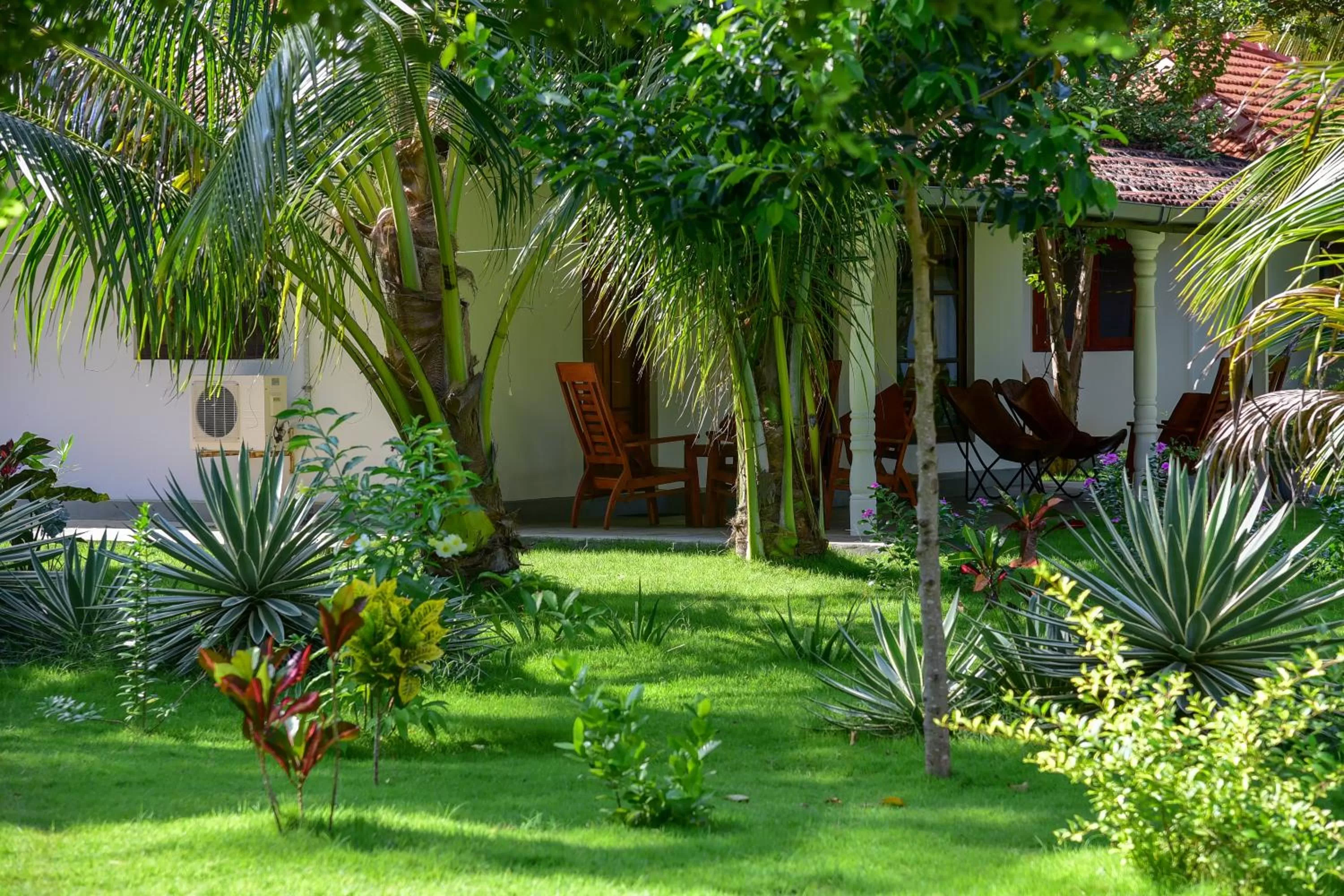 Property building, Garden in 108 Palms Beach Resort