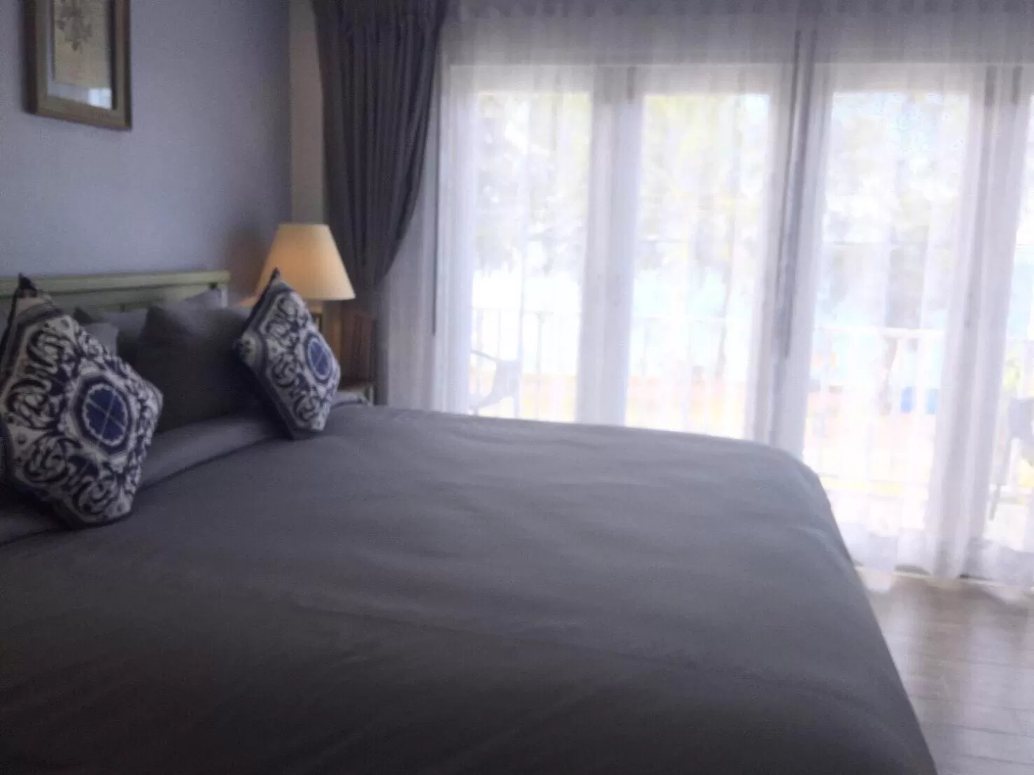 Bed in BC Summer Beach