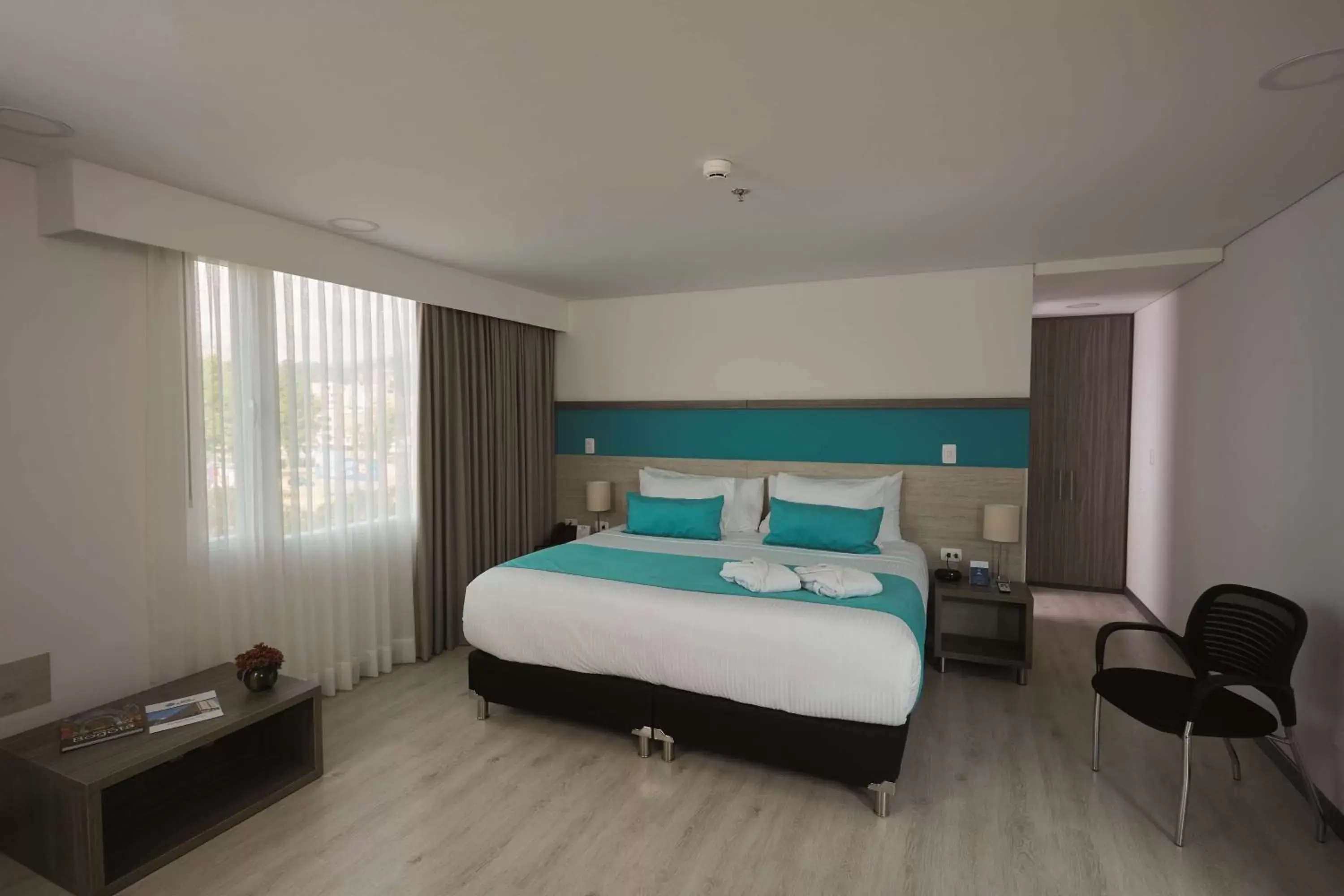 Superior King Room in Hotel Nivari Duitama Superior King Room in Hotel Nivari Duitama