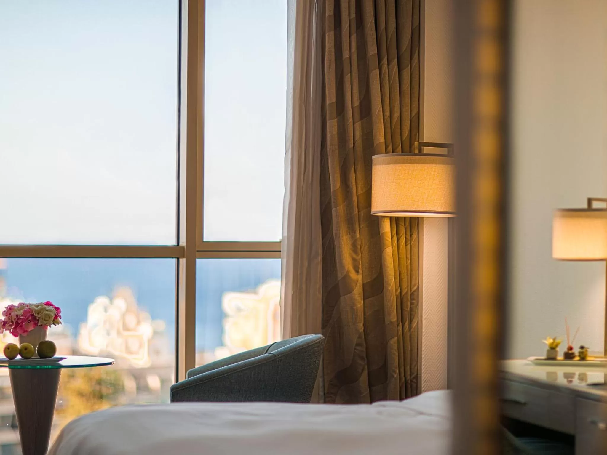 Bedroom, Bed in Gefinor Rotana – Beirut