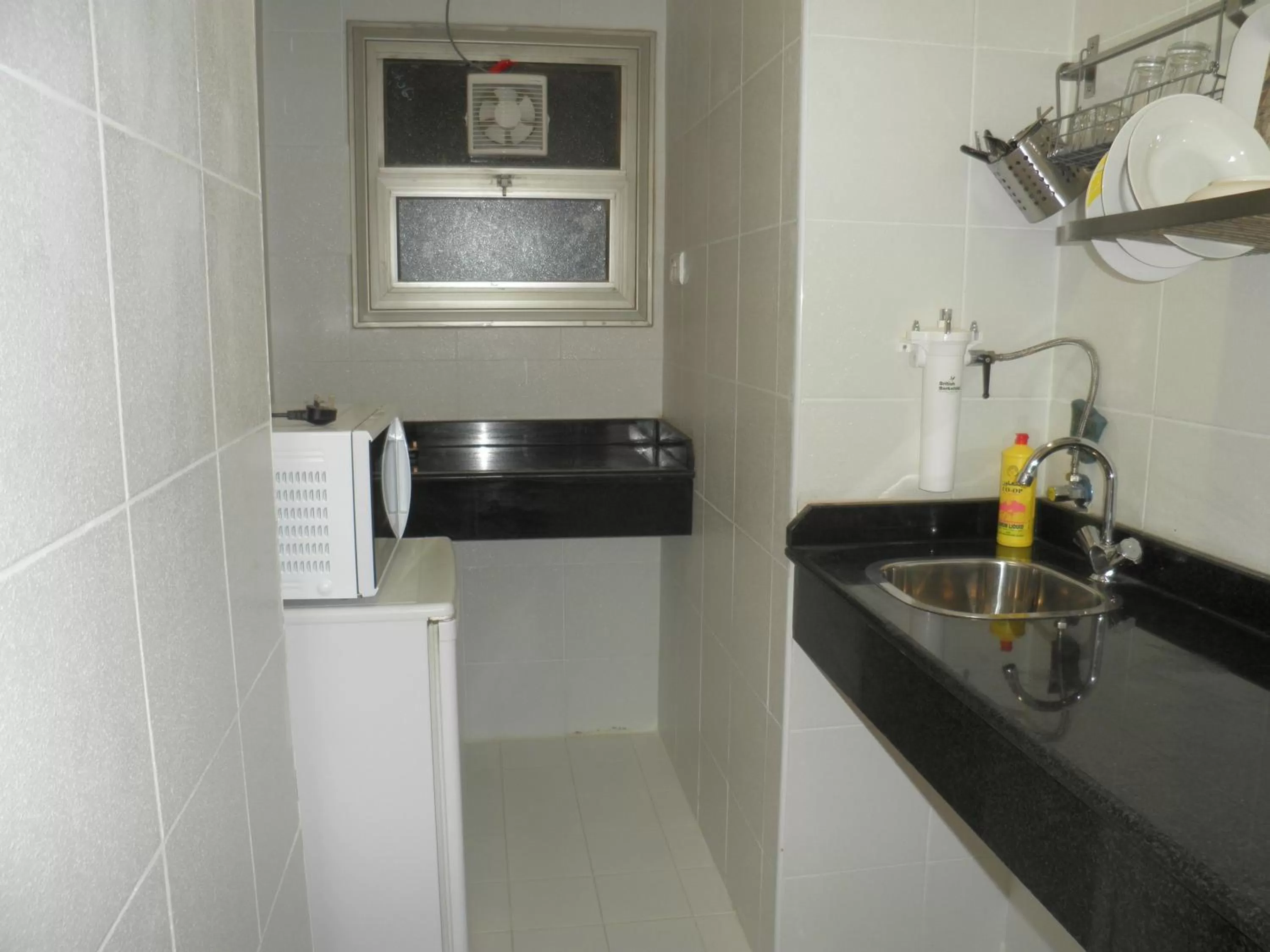 Kitchen or kitchenette in Marina Royal Hotel Suites