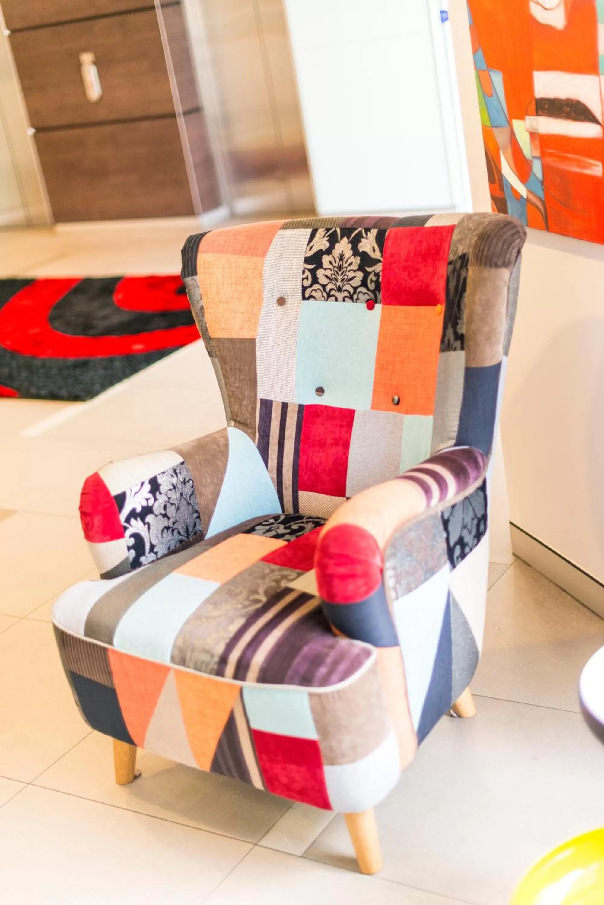 Seating area in The Colmslie Hotel