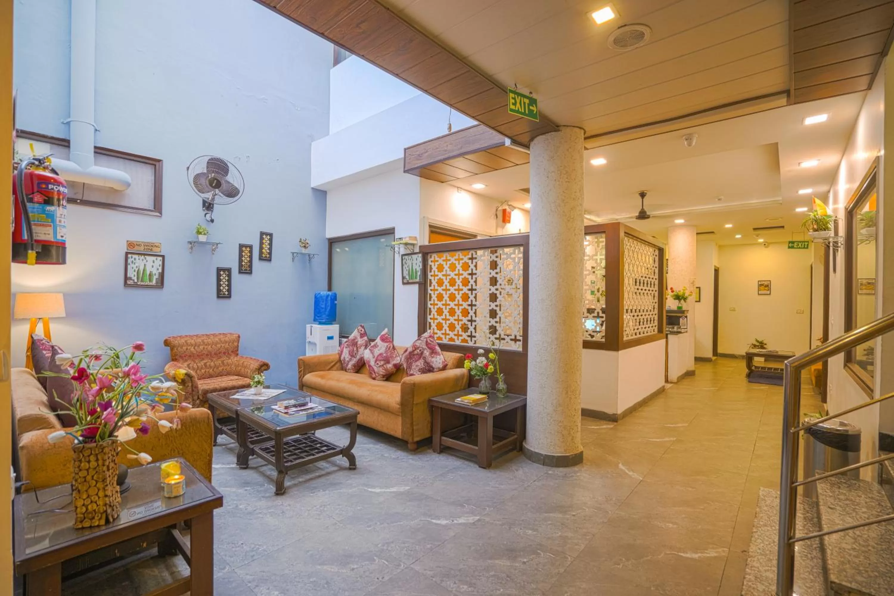 Lobby or reception in Hotel Seven- Center of City Chandigarh