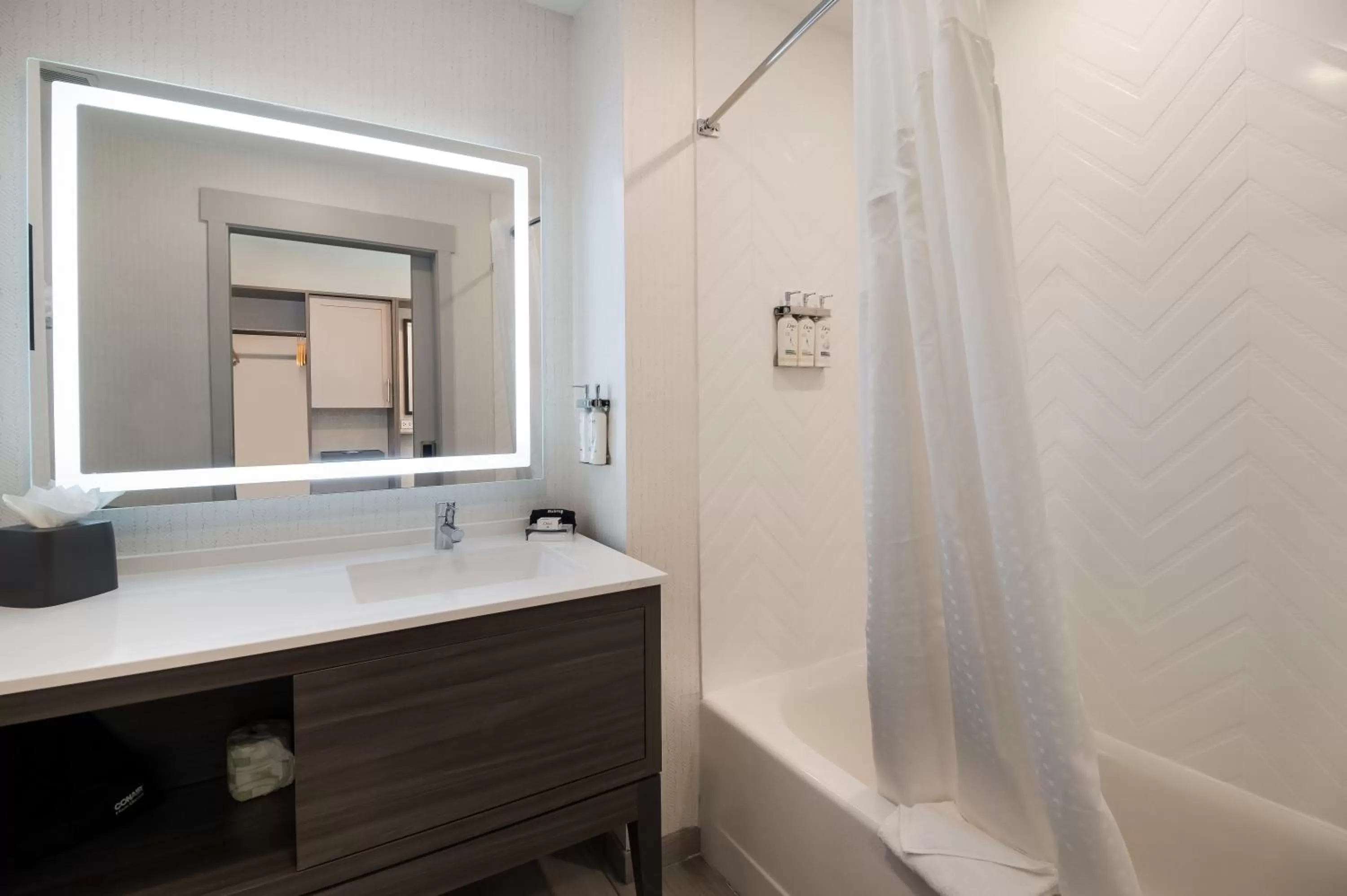 Bathroom in avid hotels - Mt Juliet Nashville Area by IHG