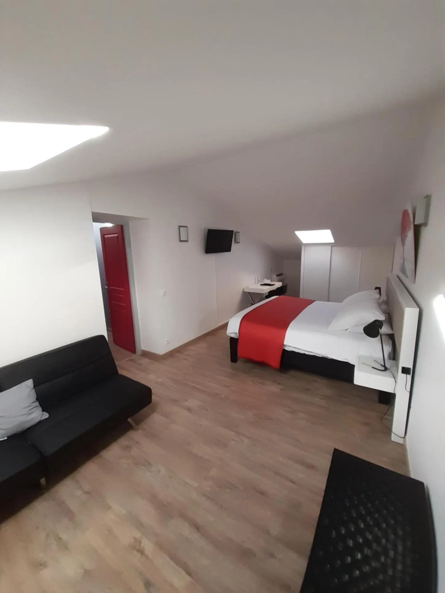 Bedroom, Bed in Logis Hôtel Restaurant Résidence