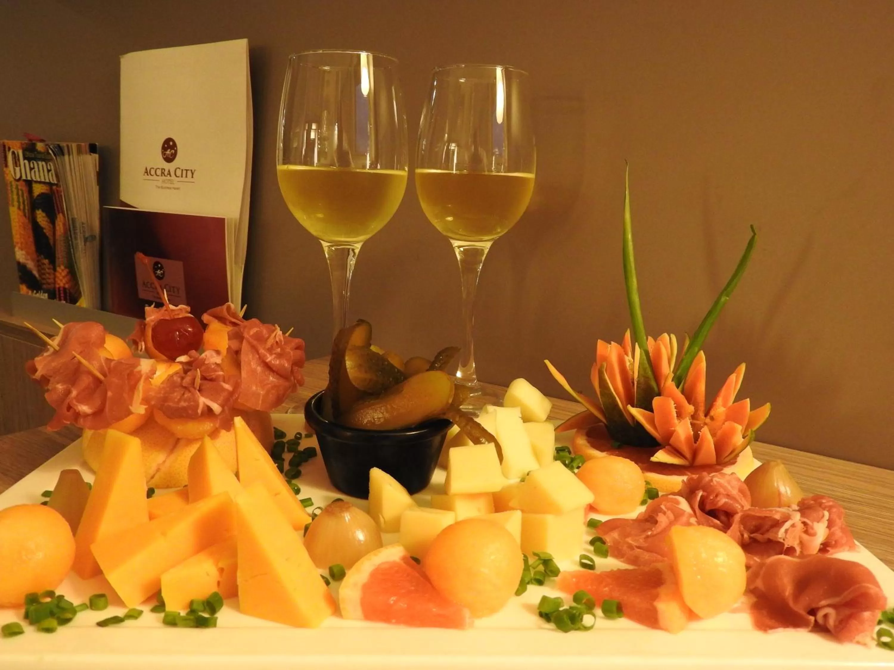 Food in Accra City Hotel