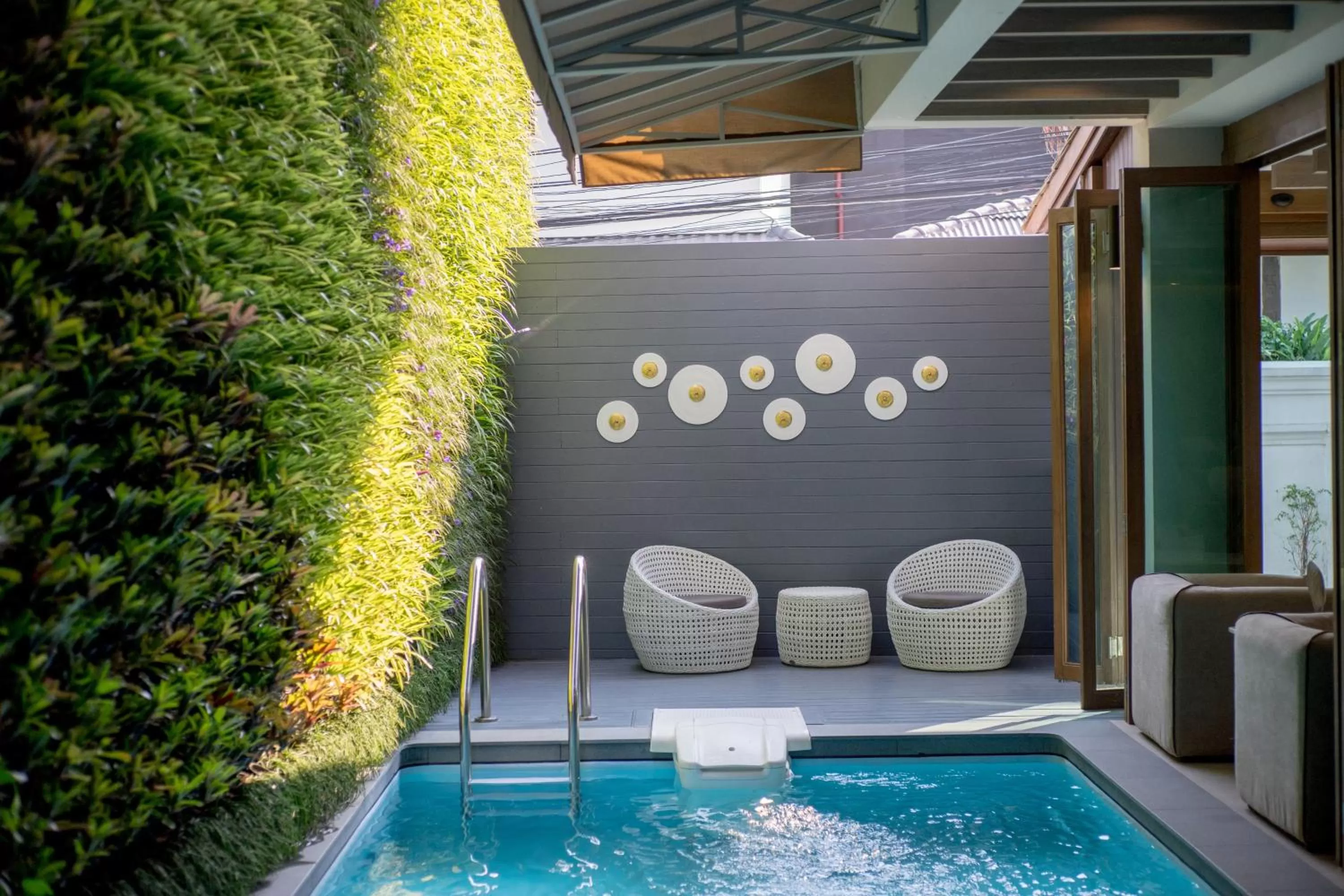 Swimming pool in Kate and Hasu Boutique Chiangmai