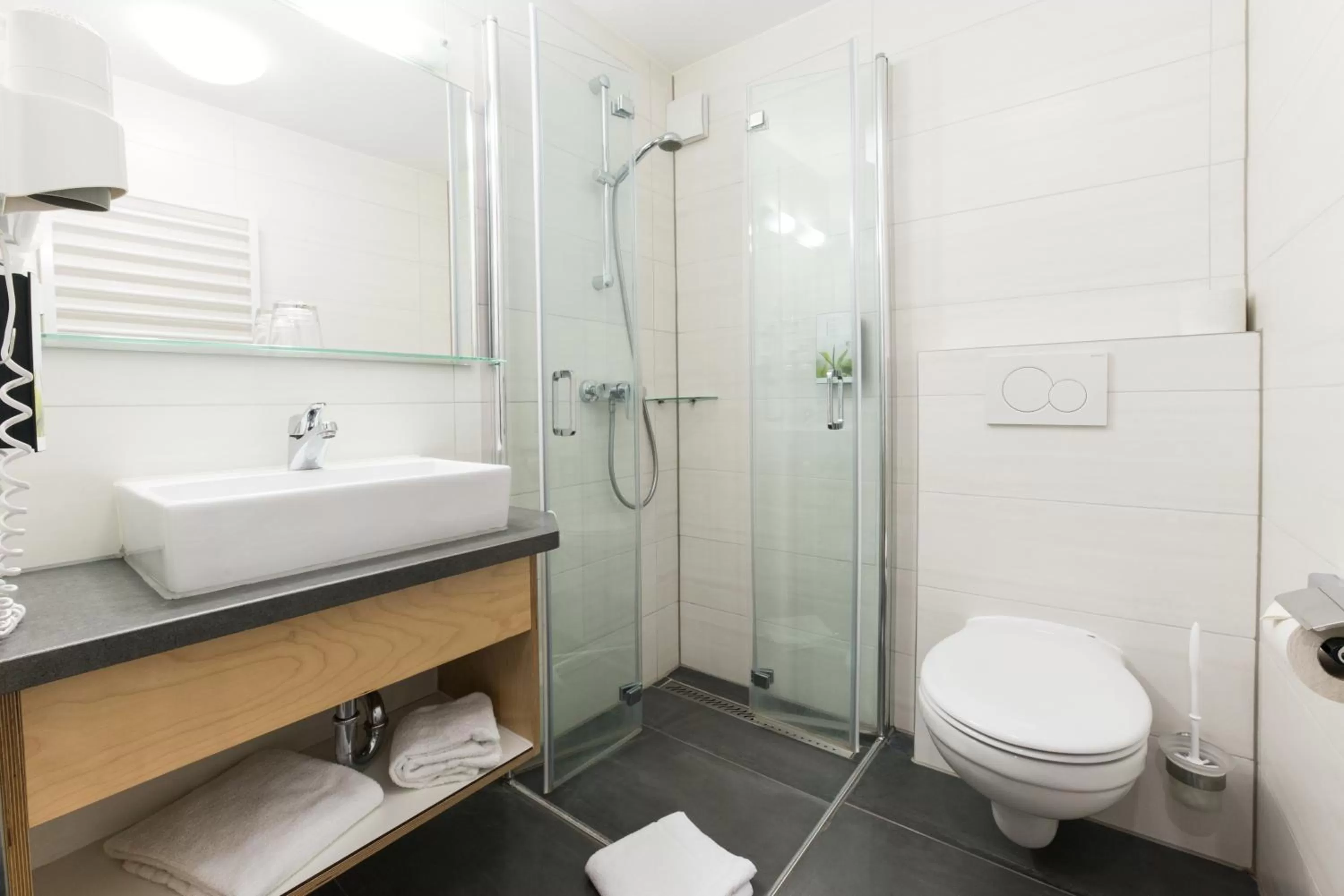 Bathroom in Wellnesshotel Sonnenhof & Sonnhalde