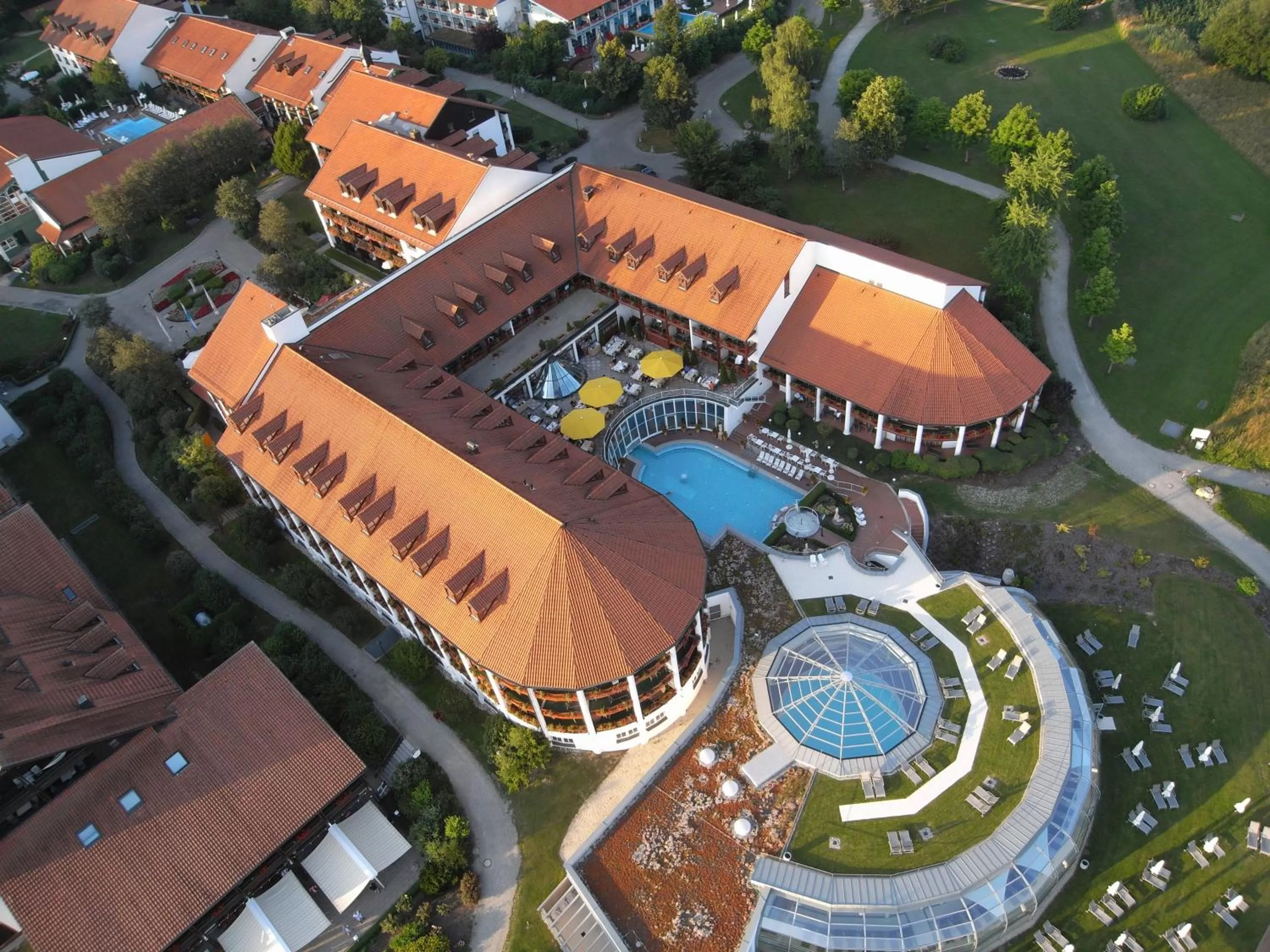 Bird's eye view in Hotel Fürstenhof