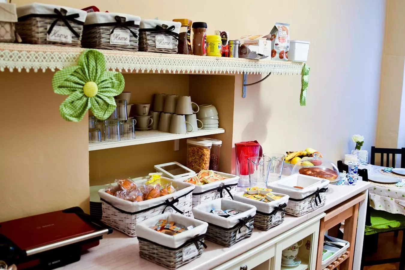 Food and drinks in Affittacamere in Piazzetta