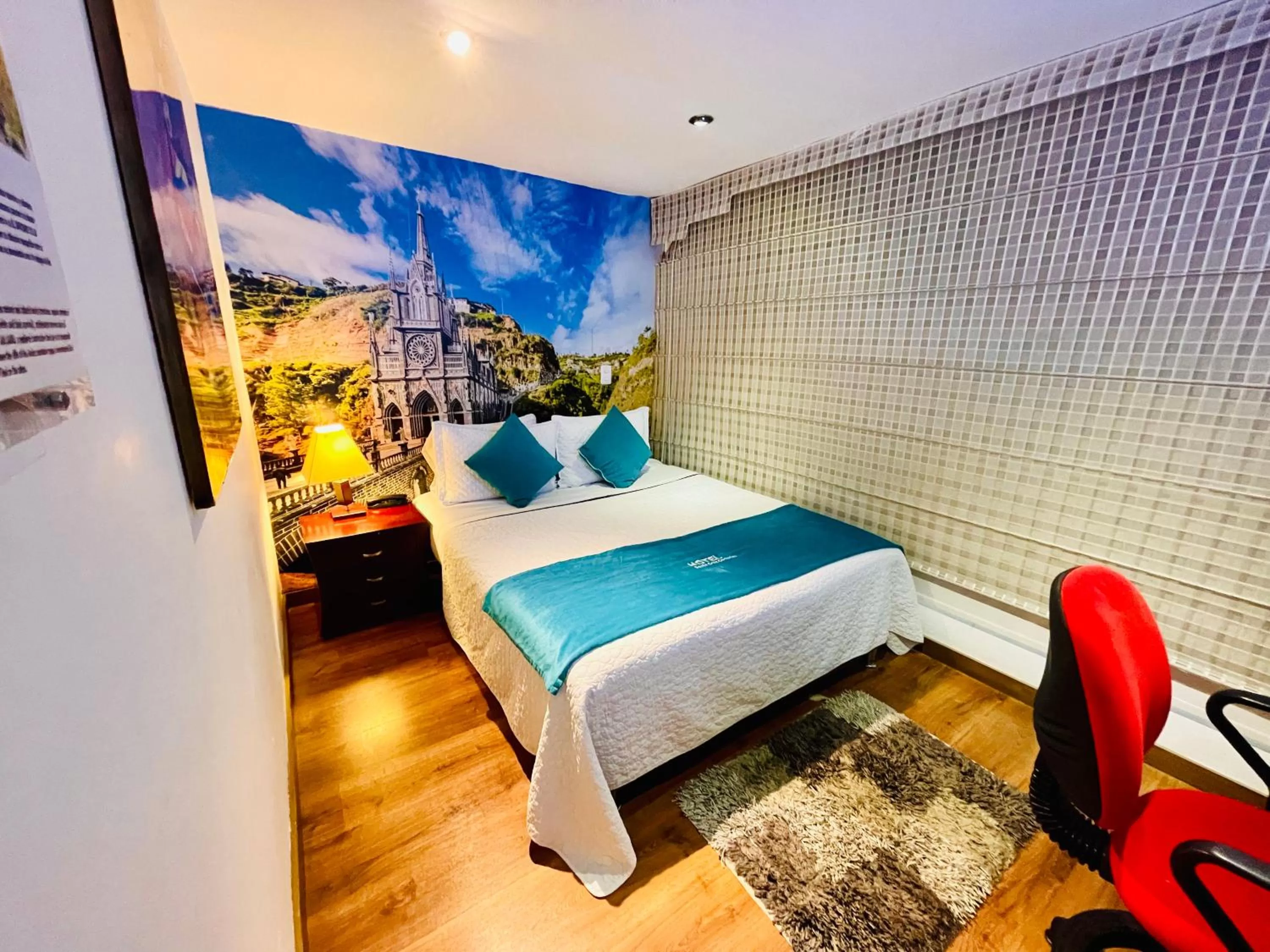 Photo of the whole room, Bed in Hotel Santa Cruz Bogotá