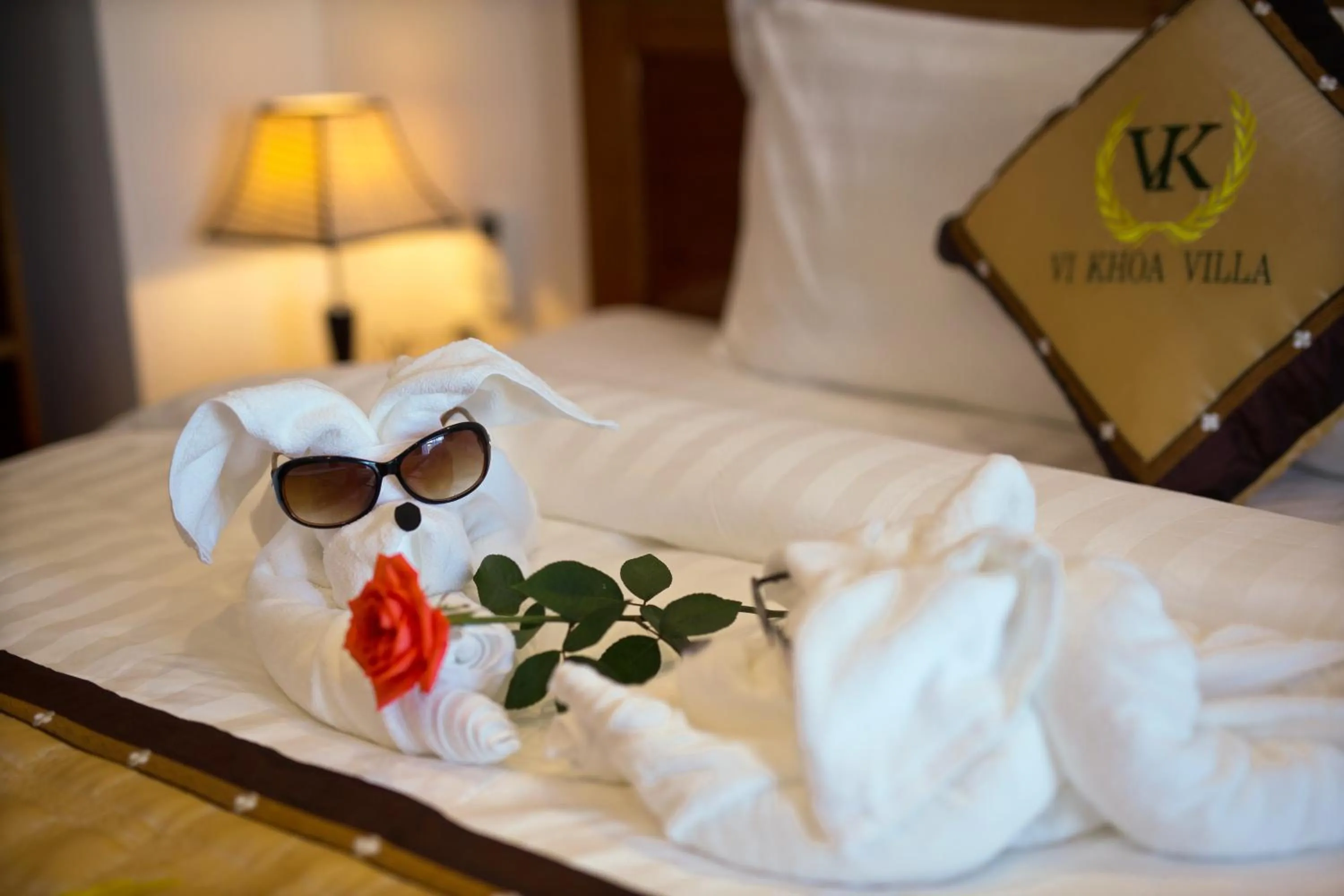 Decorative detail, Bed in Hoi An Vi Khoa Villa