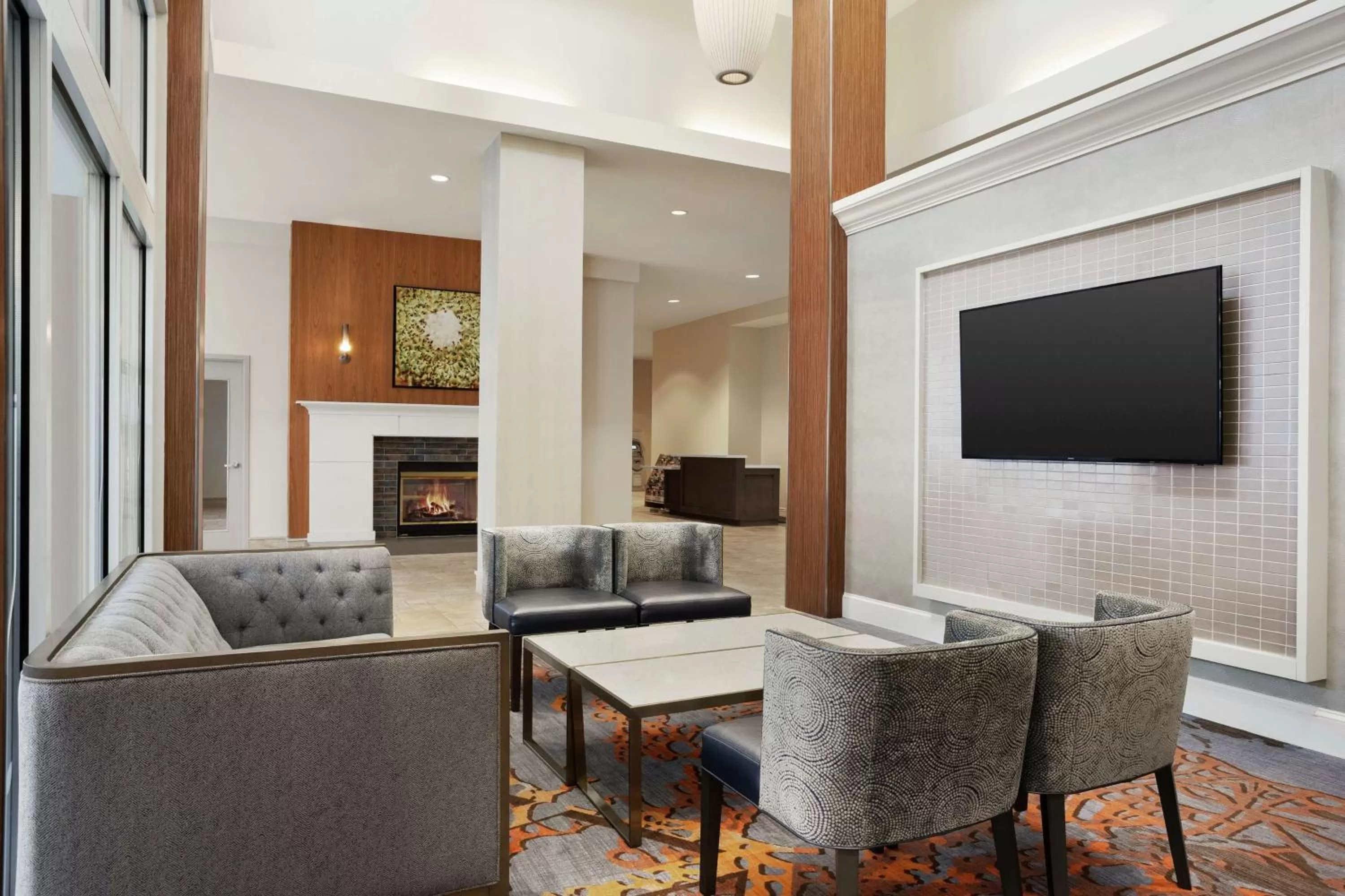 Lobby or reception in Hilton Garden Inn New Orleans Convention Center