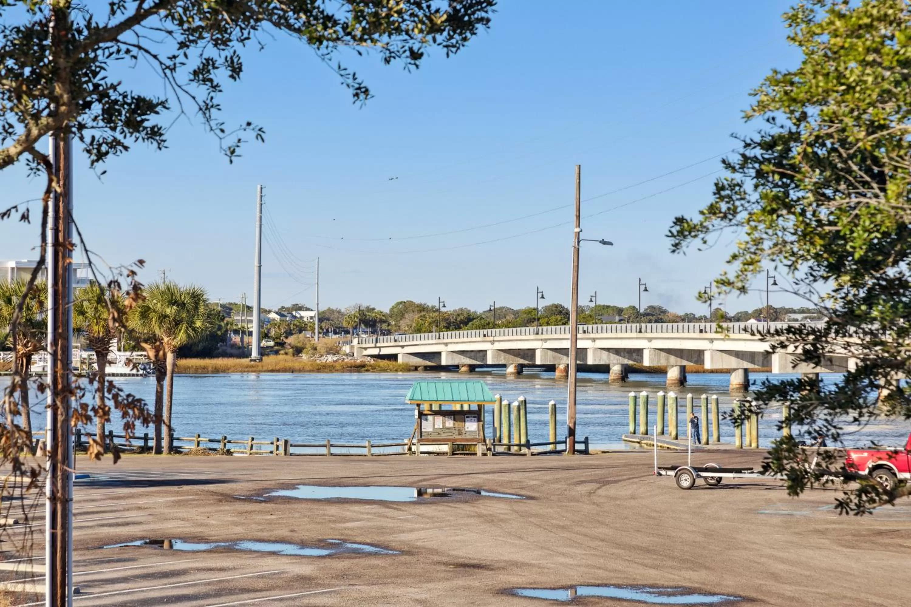 Hotel Folly with Marsh and Sunset Views