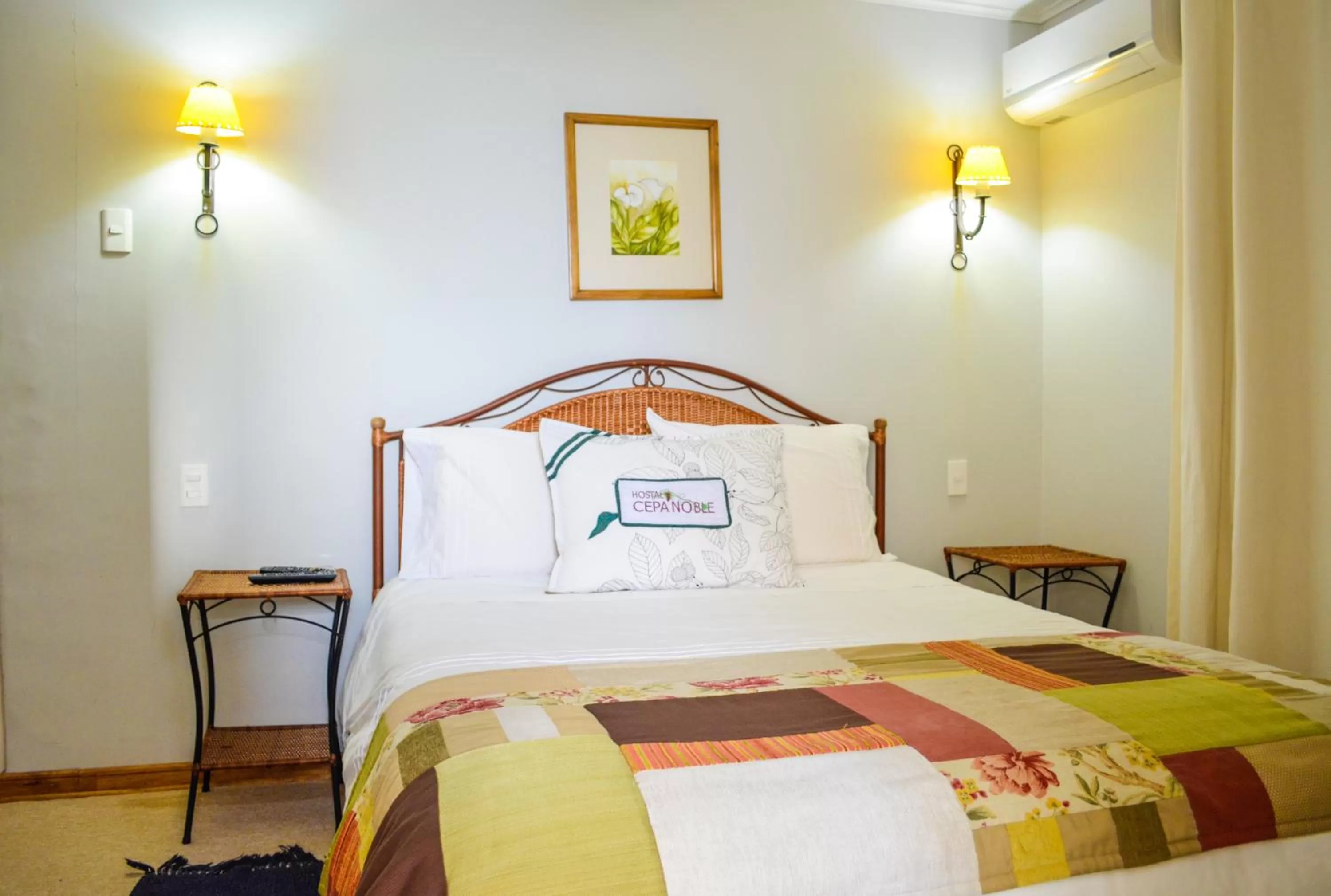 Bed in Hostal Cepa Noble