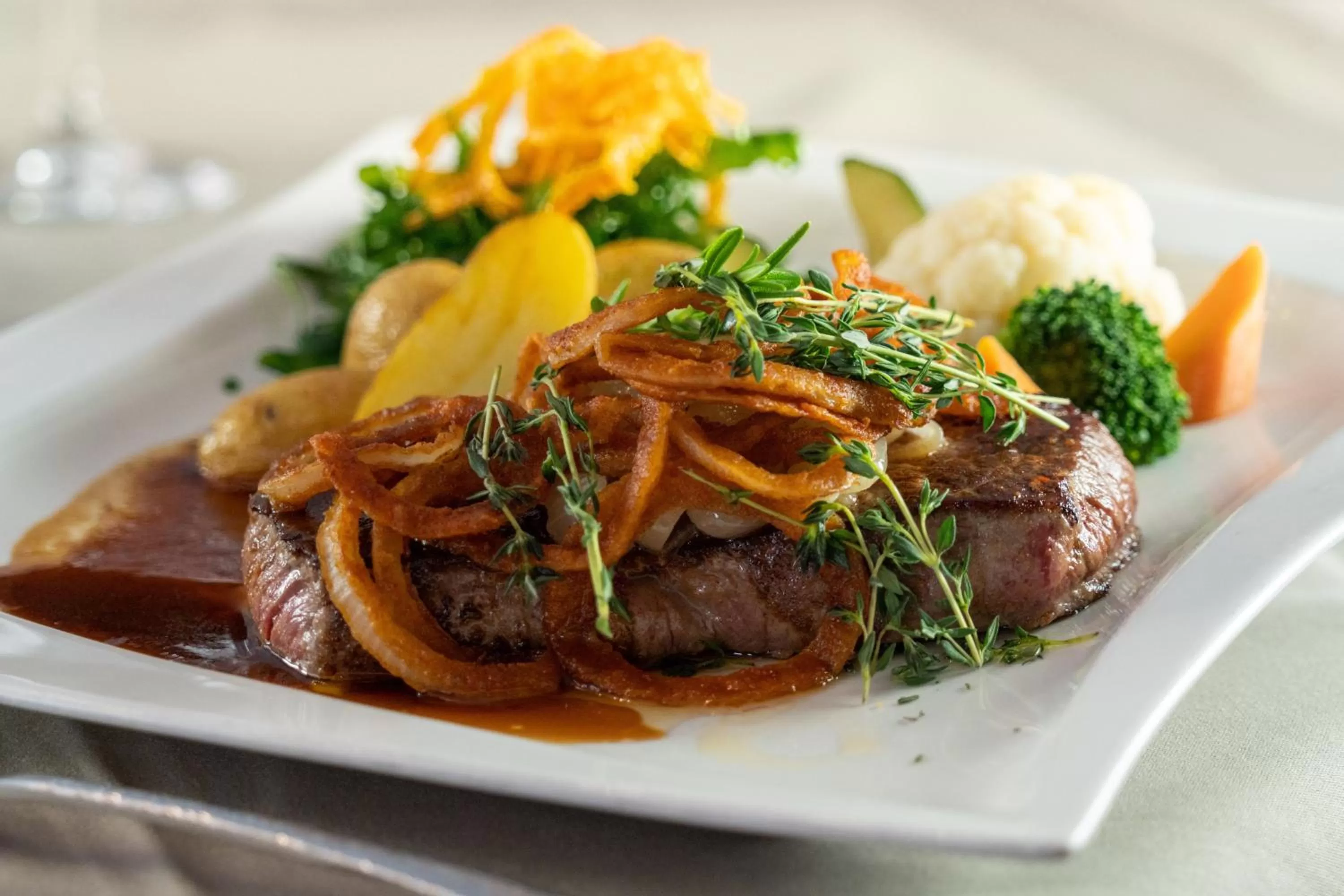Food close-up in Hotel Schrofenstein
