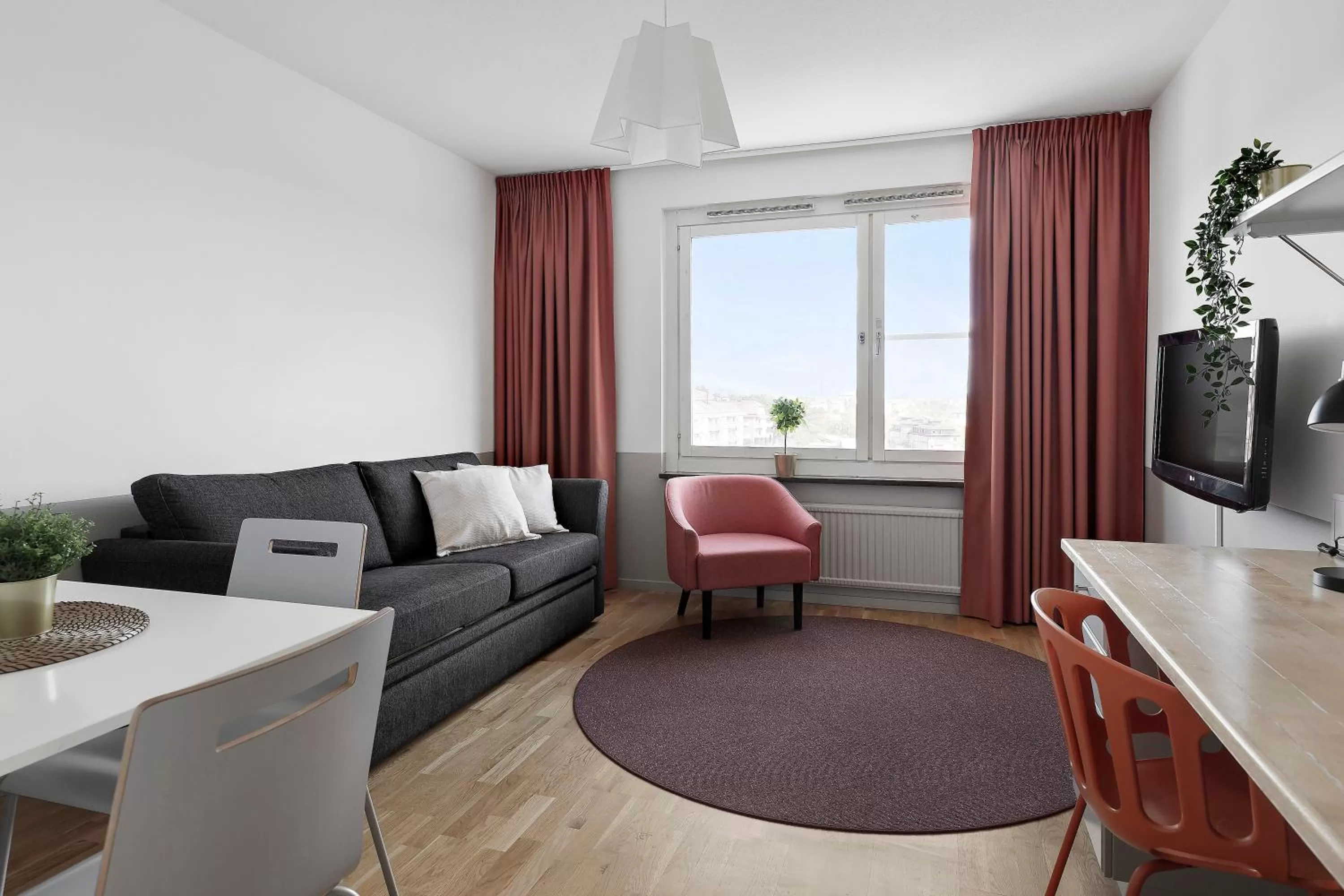 TV and multimedia in Forenom Hotels & Apartments Stockholm Alvik