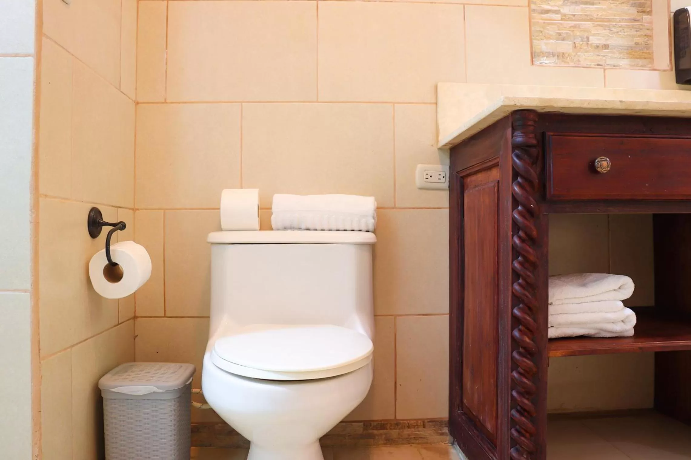 Bathroom in Hotel Victoriano