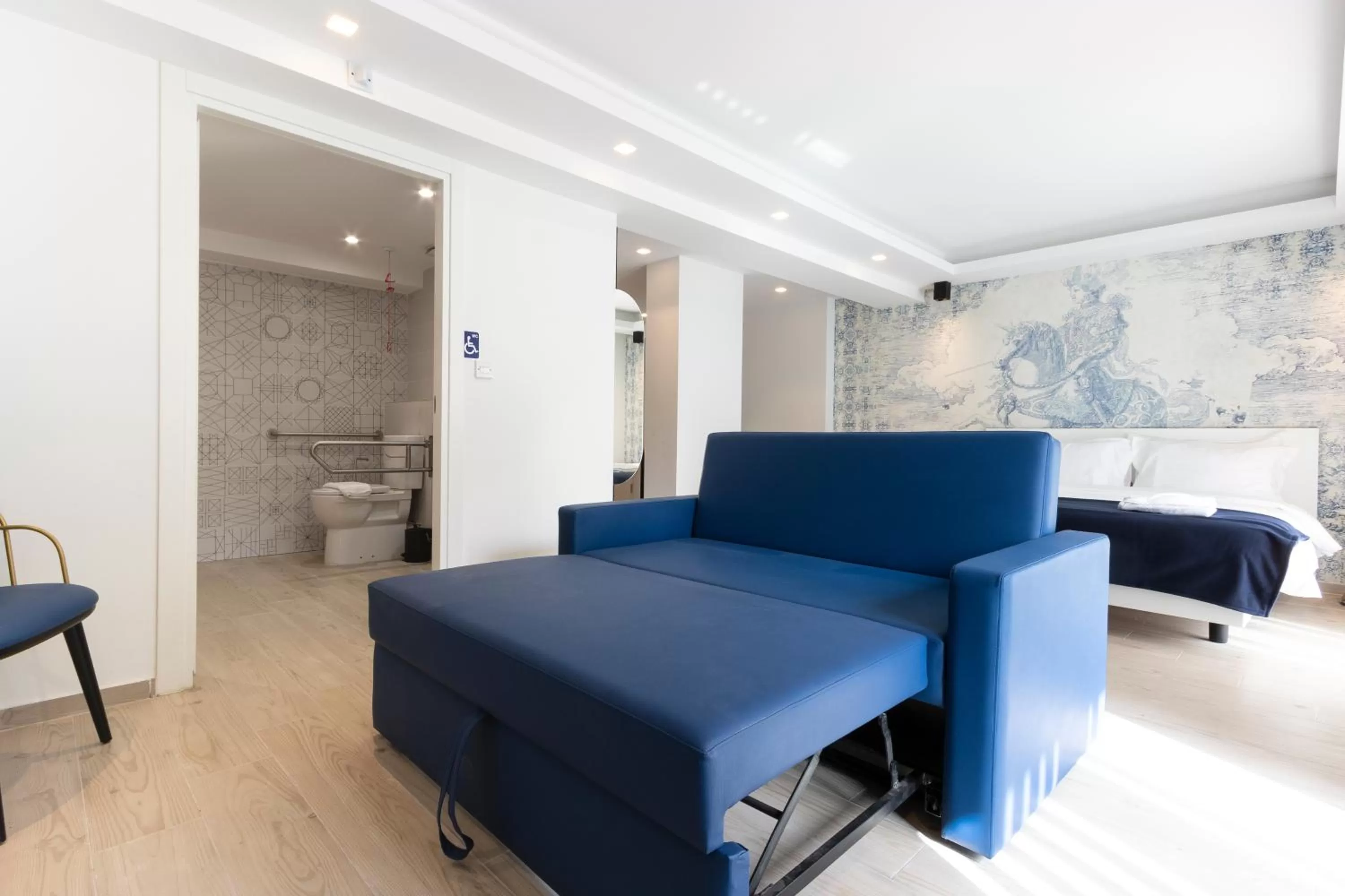 Seating area in The G Hotel by JL