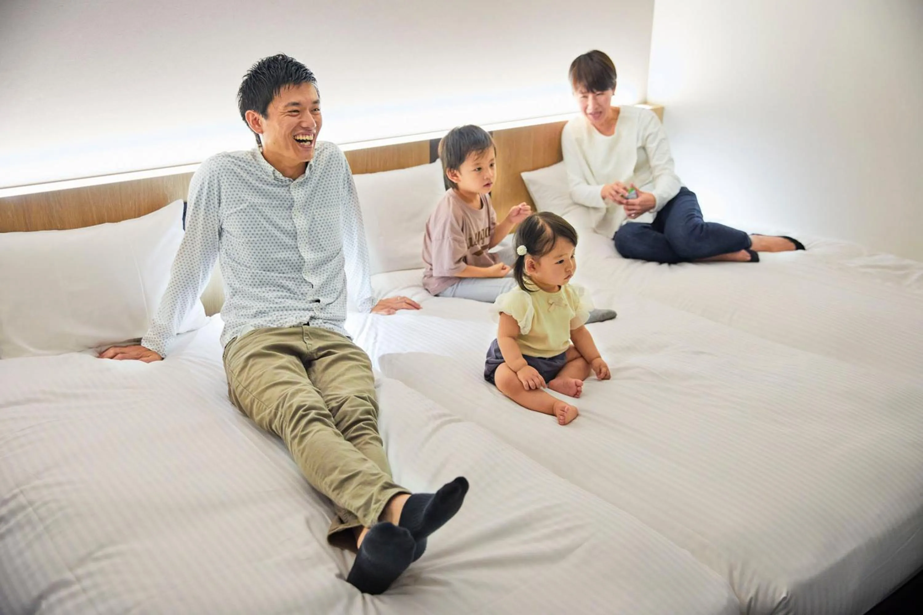 Bed in Hotel Lumiere Kasai