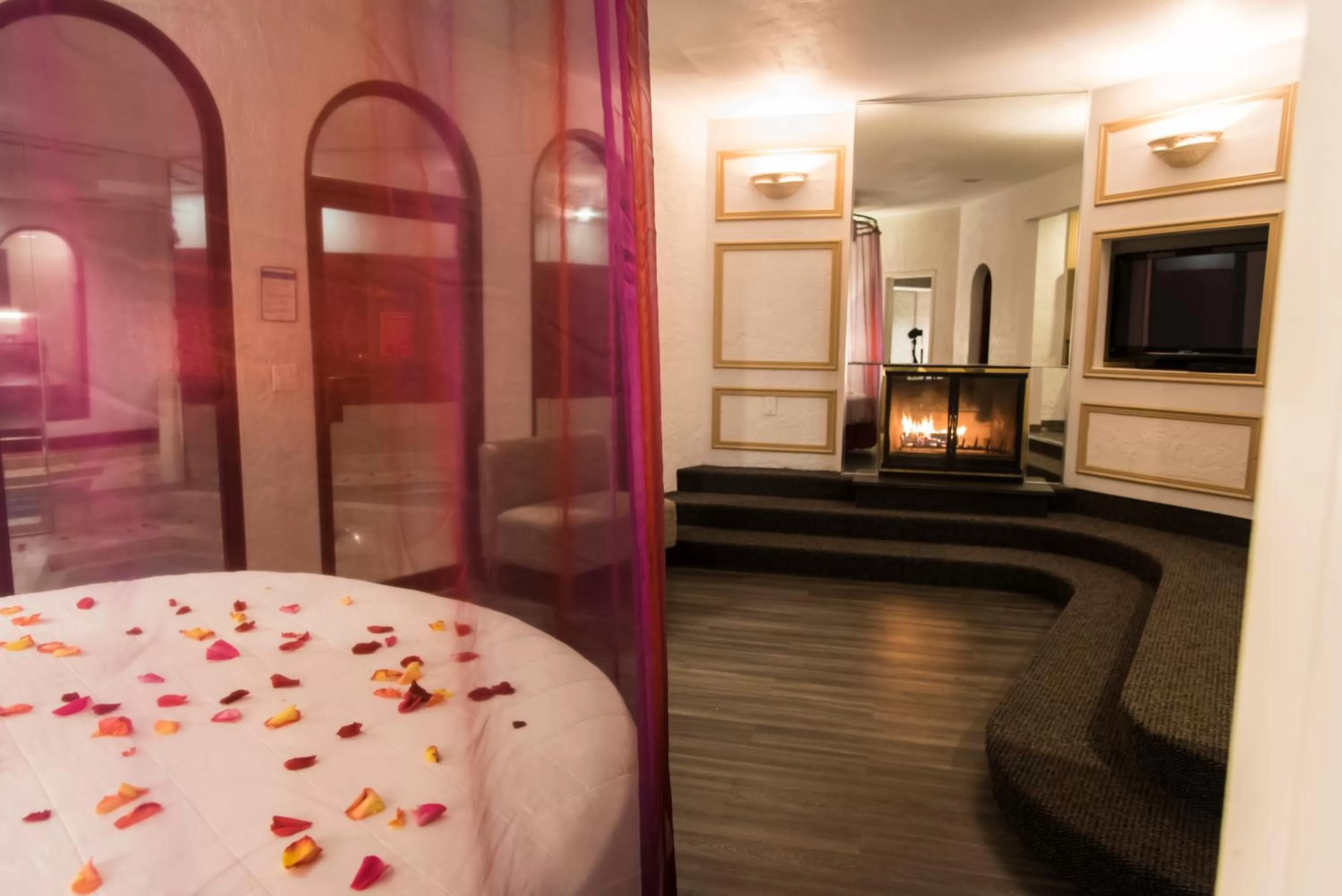 TV/Entertainment Center in Pocono Palace Resort