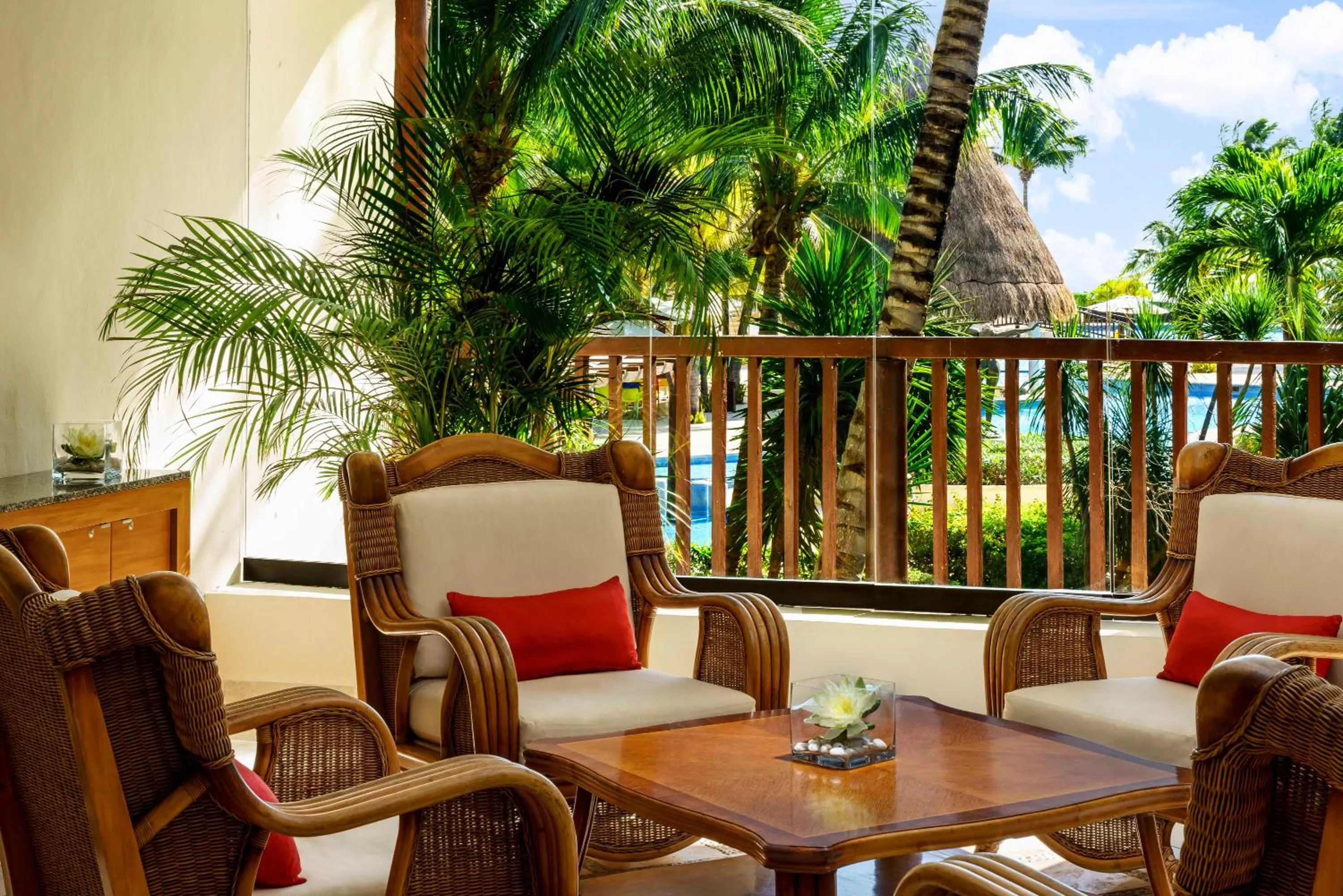 Lobby or reception in The Reef Coco Beach Resort & Spa- Optional All Inclusive