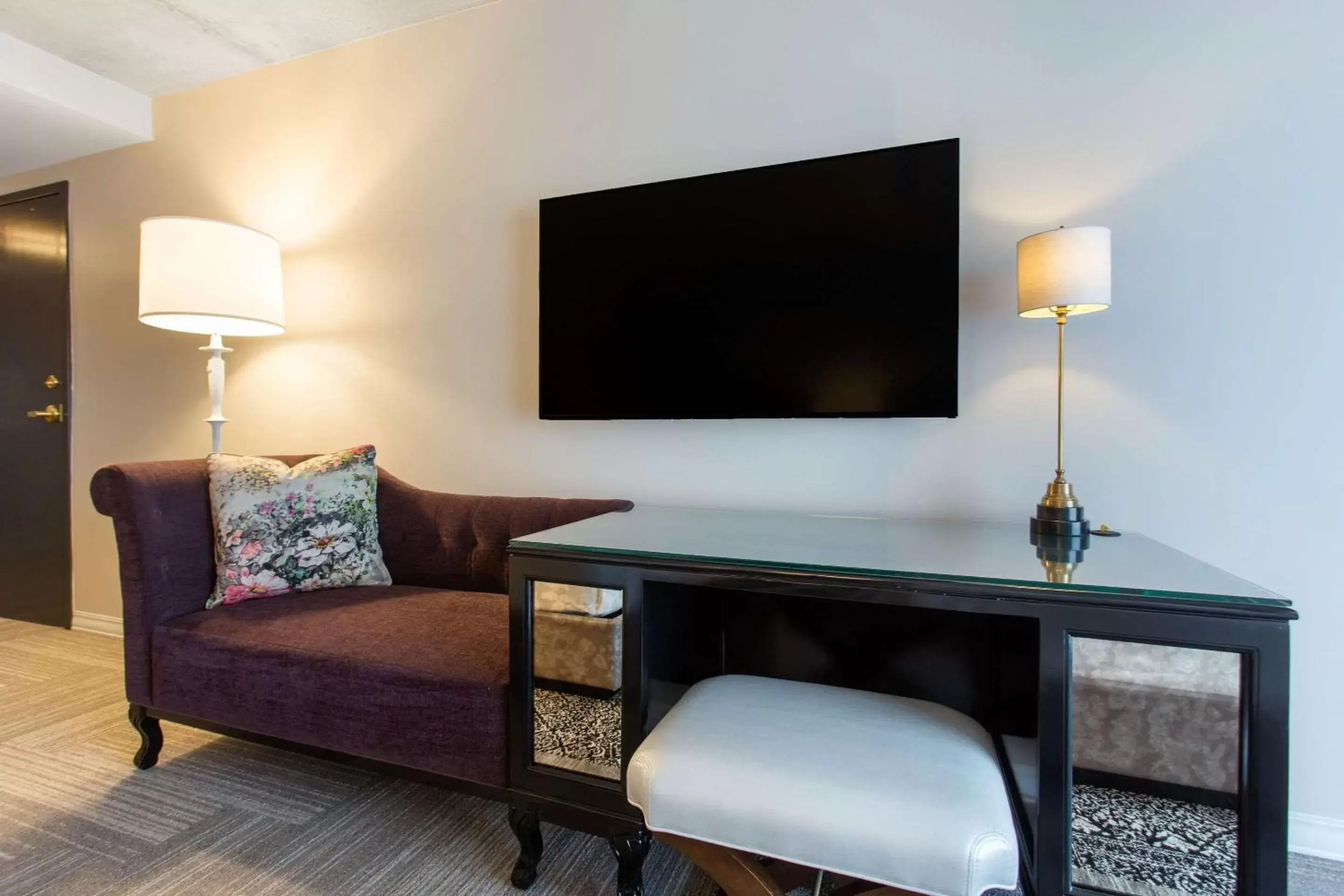 Standard Room, 2 Queen Beds, Hearing and Mobility Accessible, Roll-In Shower, Non Smoking in Cambria Hotel New Orleans Downtown Warehouse District Standard Room, 2 Queen Beds, Hearing and Mobility Accessible, Roll-In Shower, Non Smoking in Cambria Hotel New Orleans Downtown Warehouse District