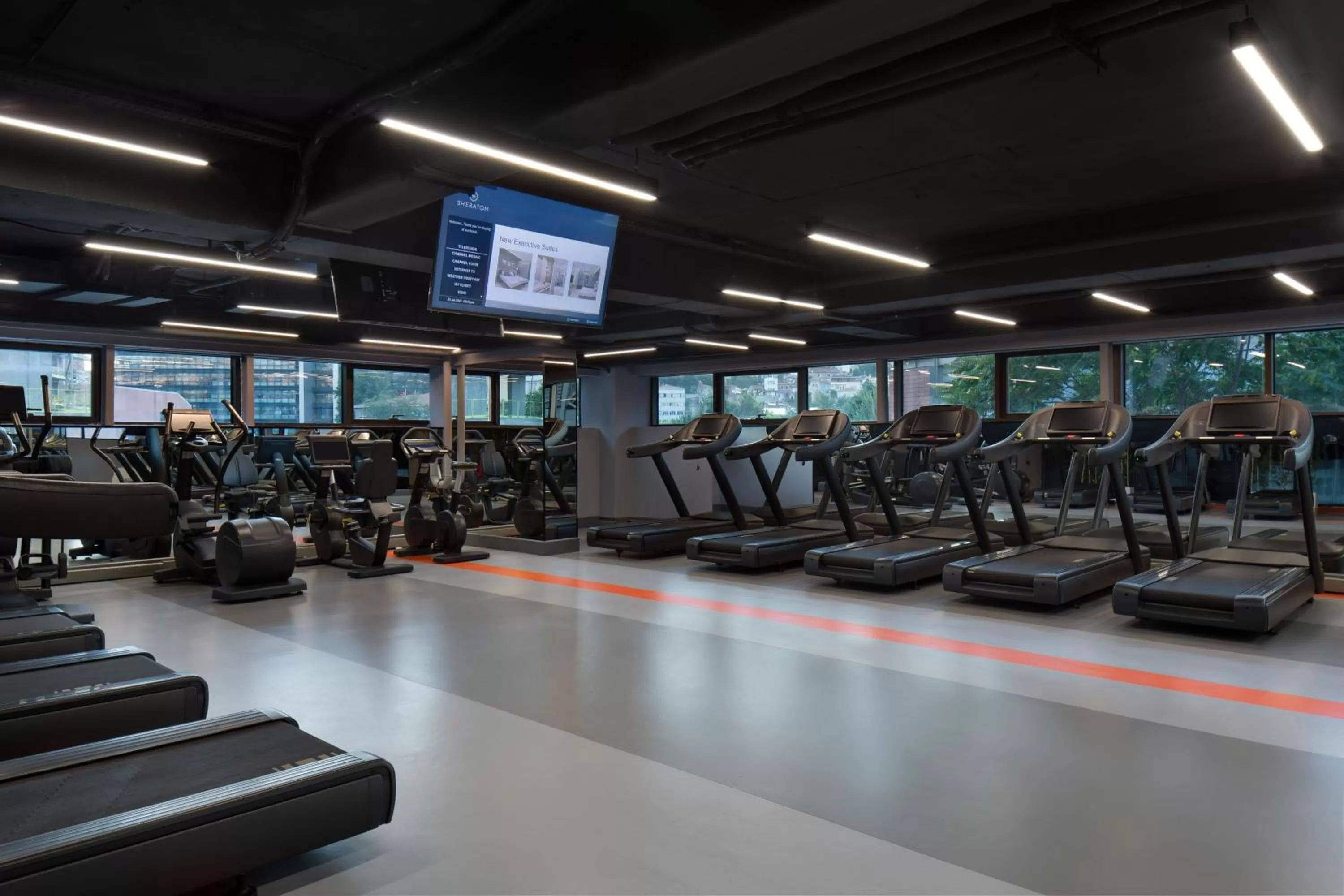 Fitness centre/facilities in Sheraton Istanbul City Center