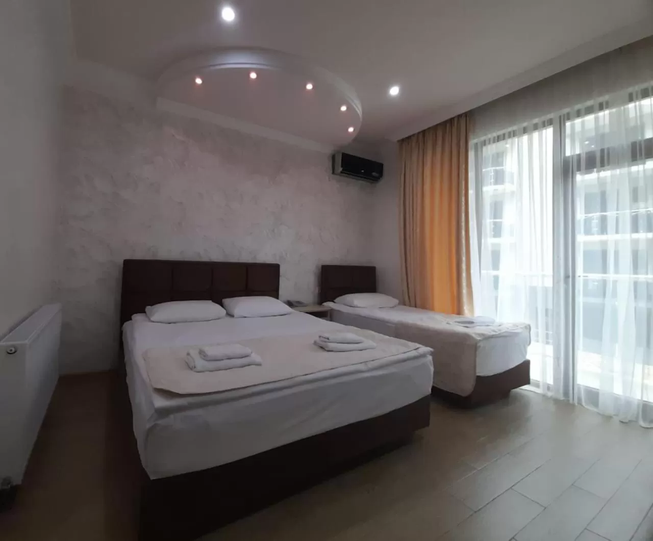 Bed in Hotel Royal Palace