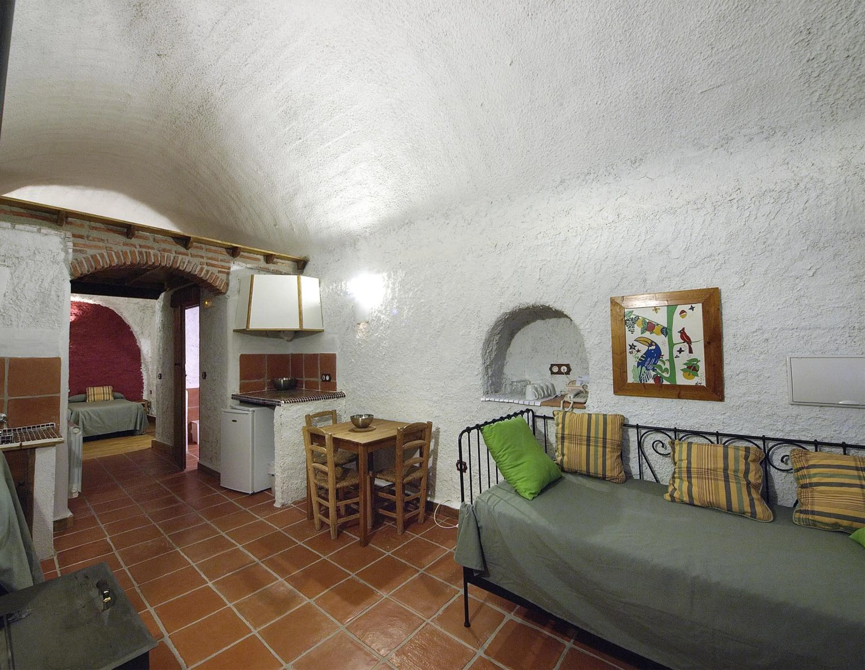 Living room in Casas Cueva y Cortijo La Tala en Guadix