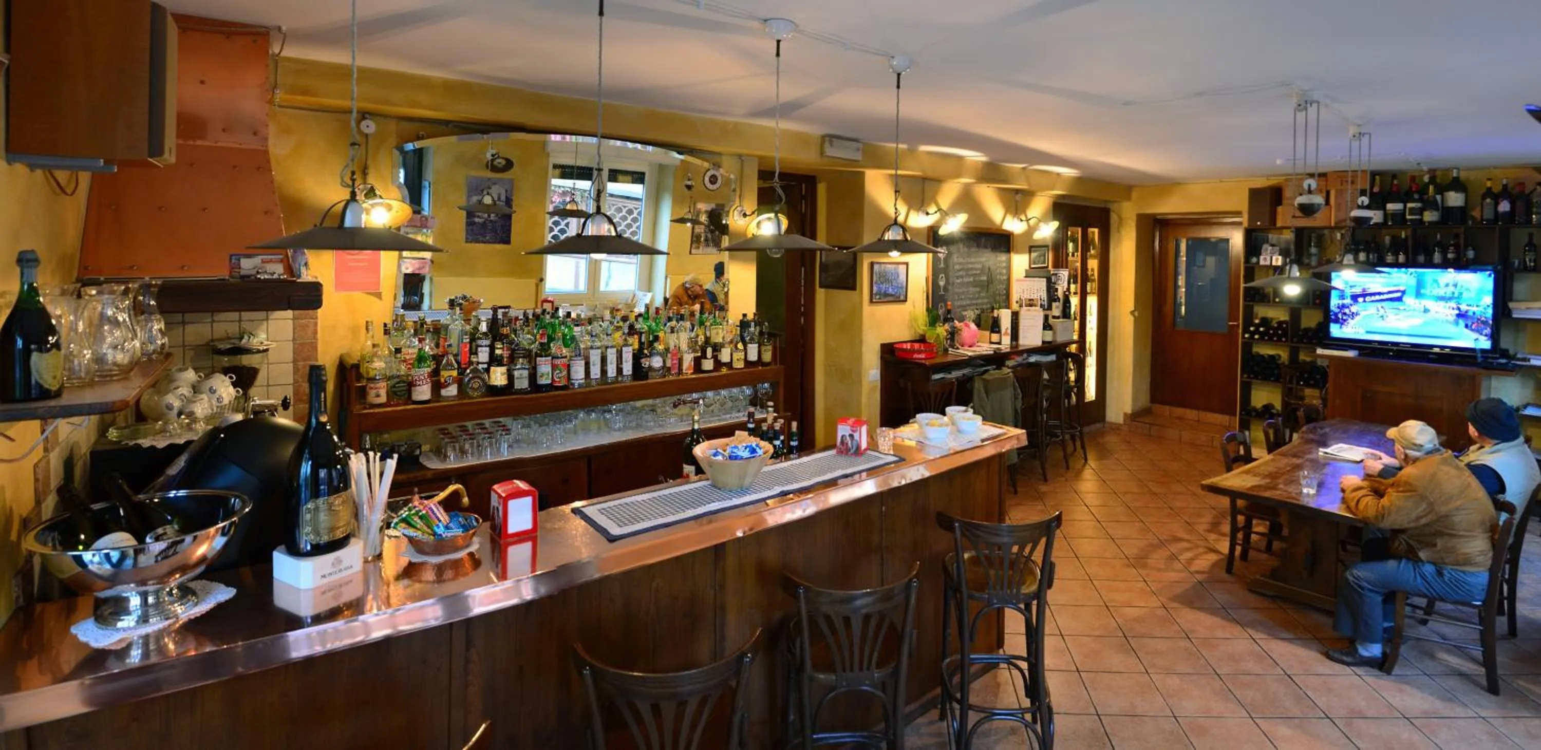 Lounge or bar in Locanda Milano 1873