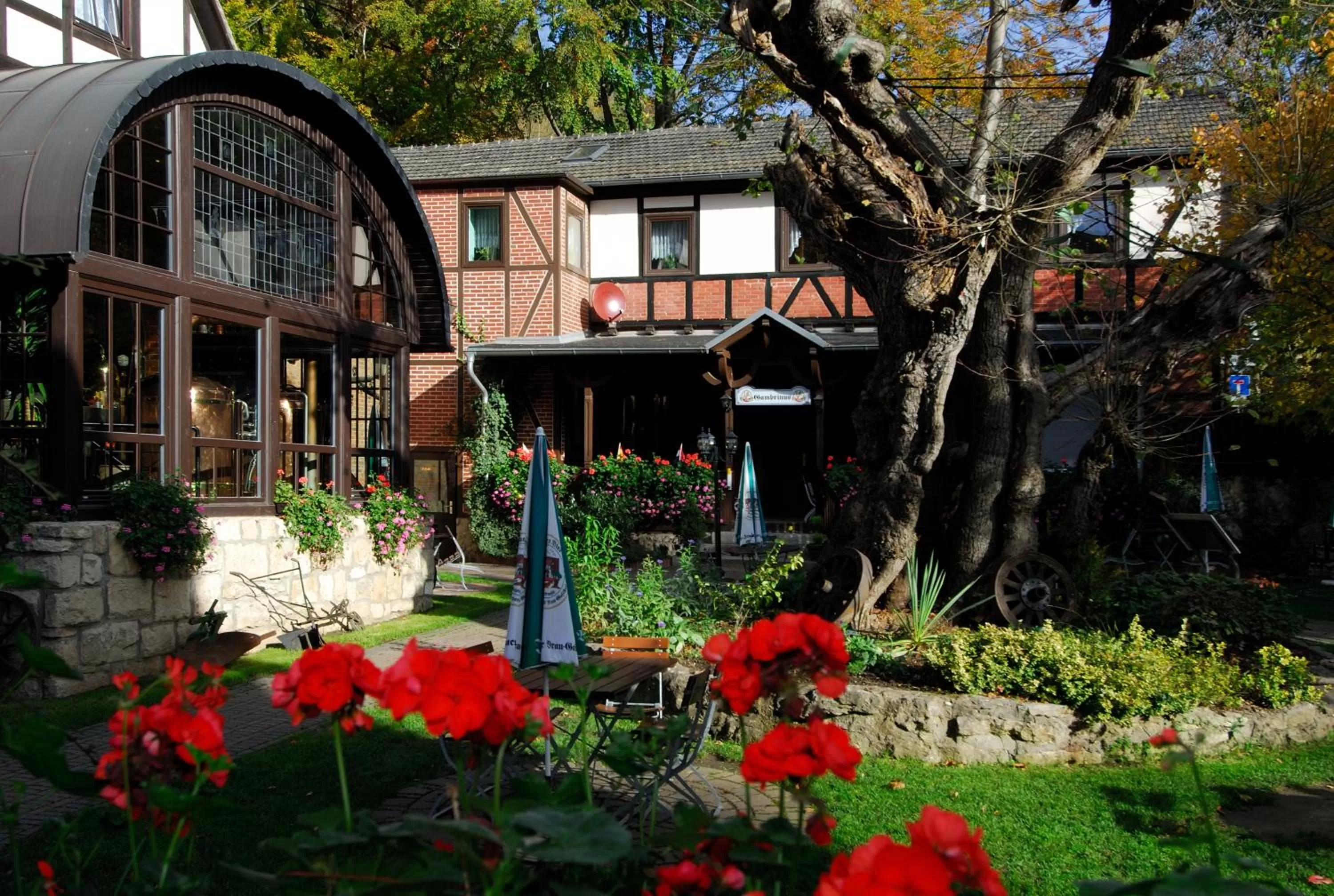 Facade/entrance in Braugasthof Papiermühle
