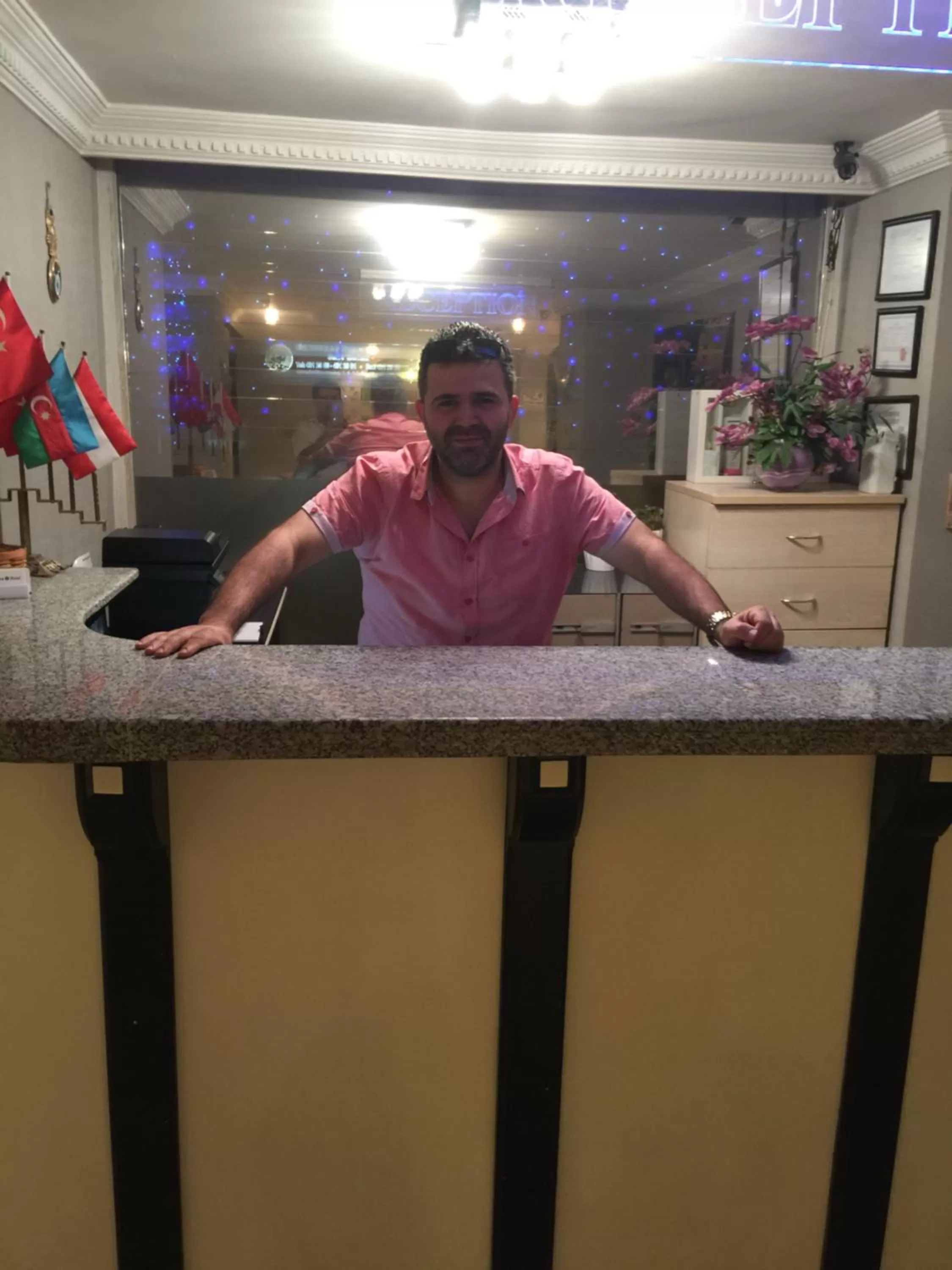 Lobby or reception in Minabir Otel