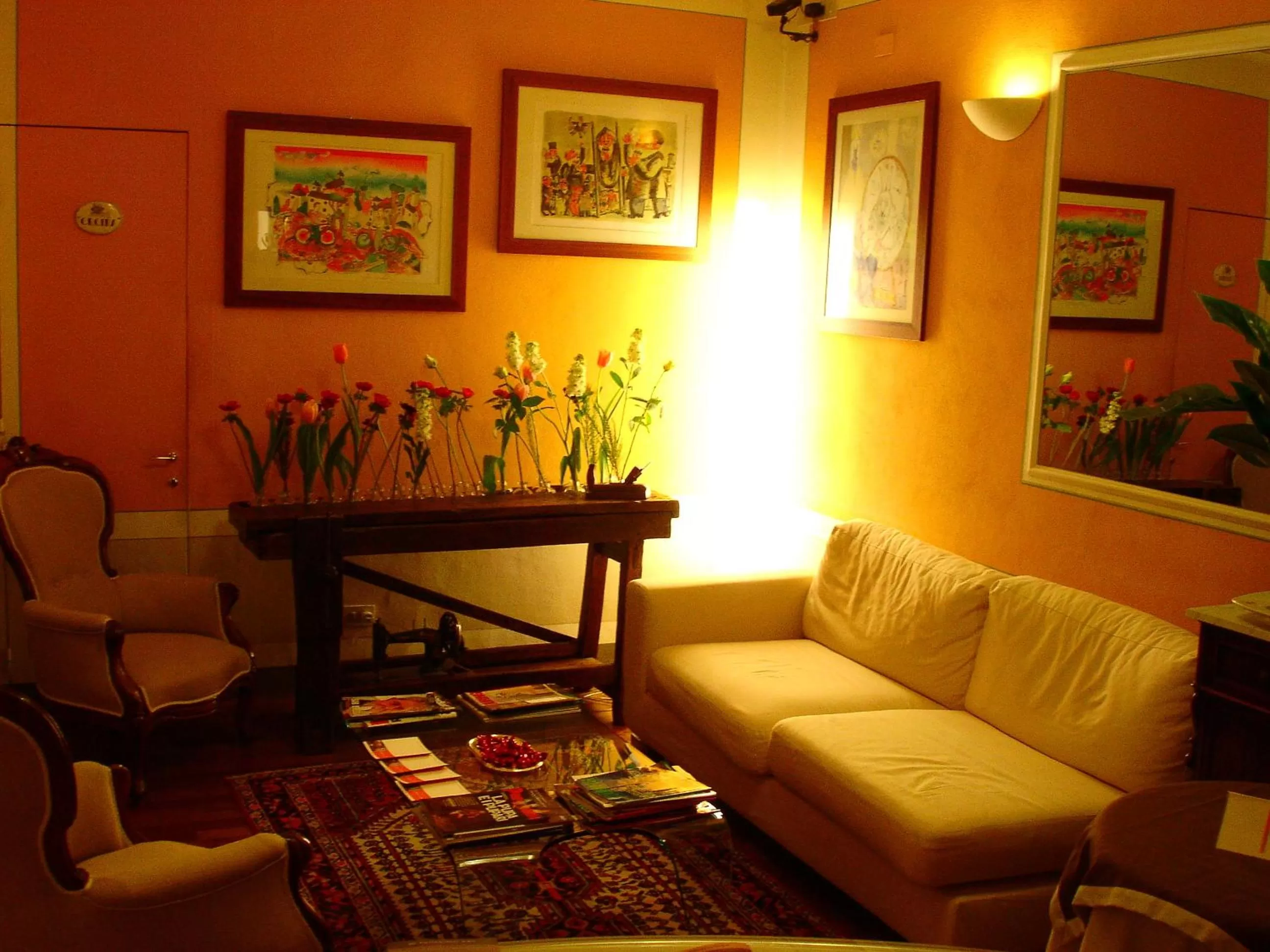 Lobby or reception in Albergo San Martino & Depandance