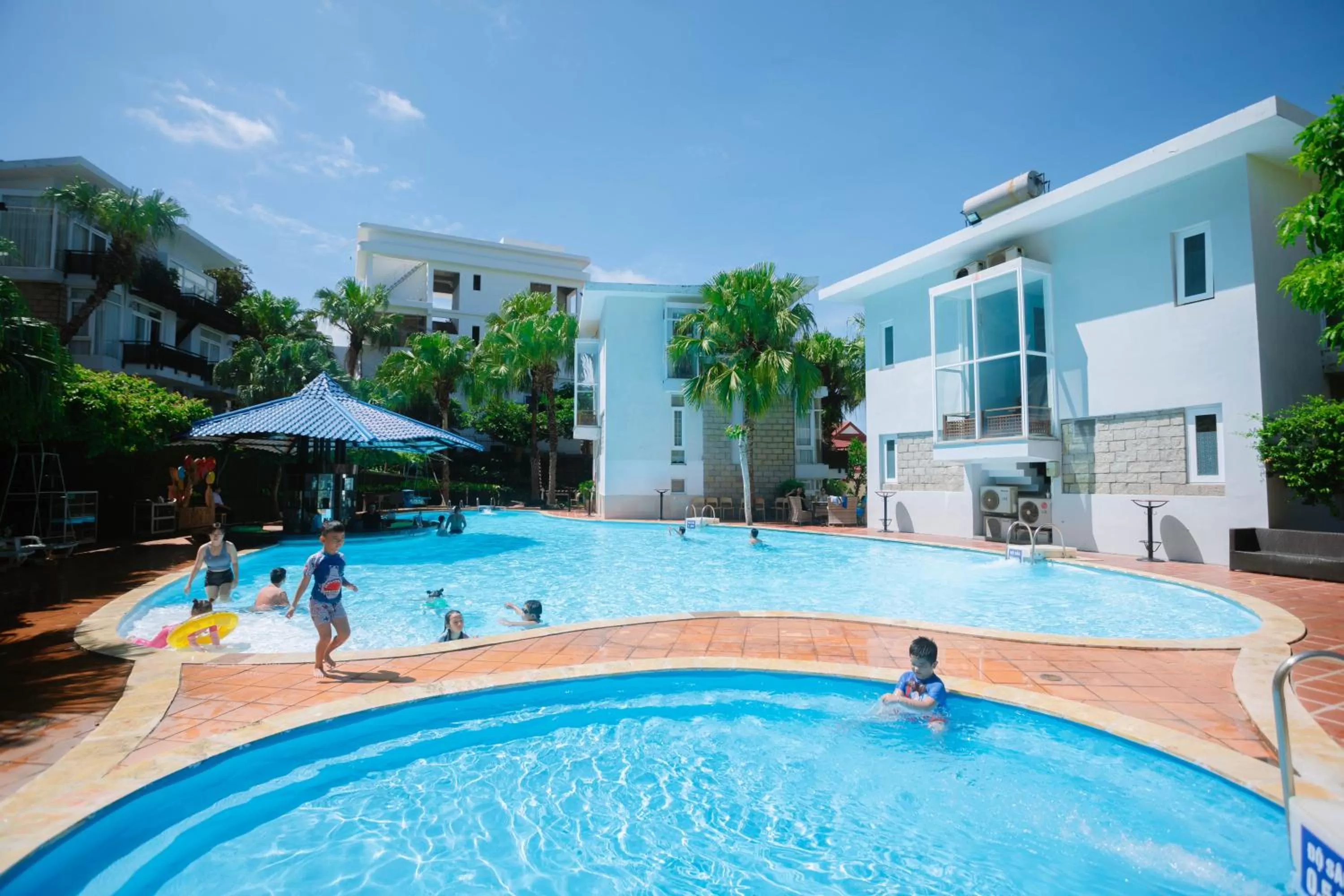 Swimming pool in Seaside Resort Vung Tau