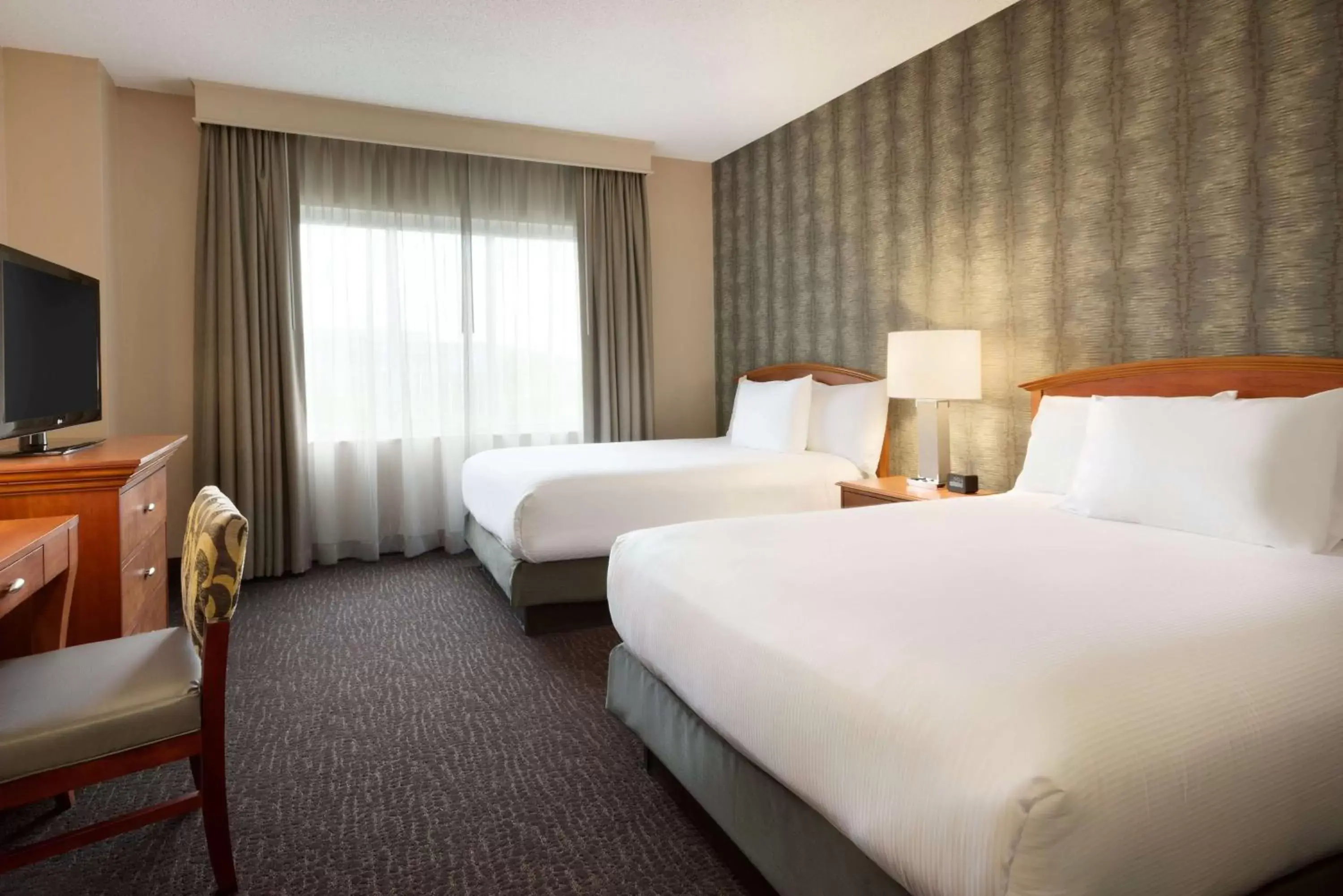 Corner Suite with Two Double Beds - Non-Smoking in Embassy Suites by Hilton Franklin Cool Spring Corner Suite with Two Double Beds - Non-Smoking in Embassy Suites by Hilton Franklin Cool Spring