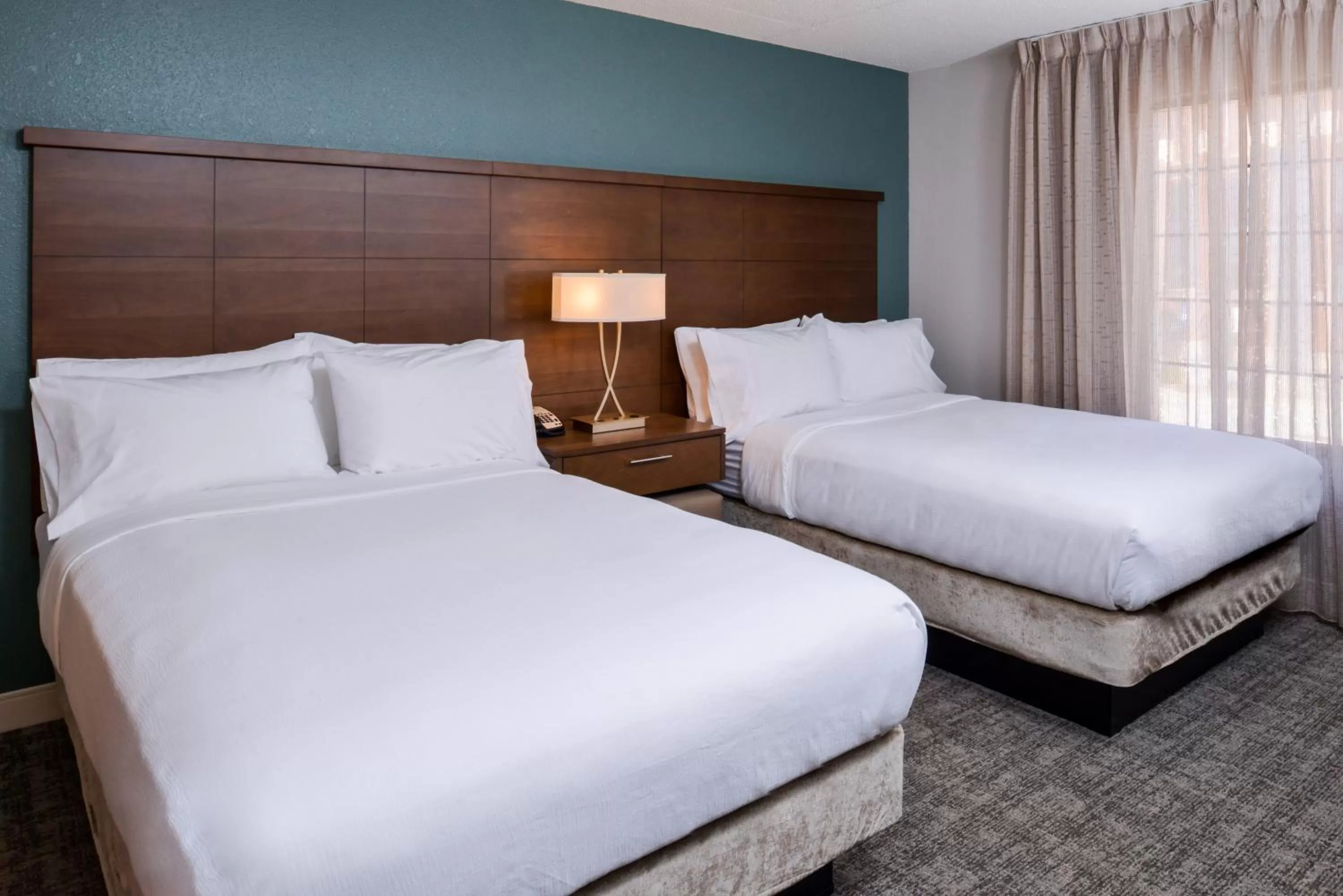 Photo of the whole room, Bed in Staybridge Suites Indianapolis Downtown-Convention Center by IHG