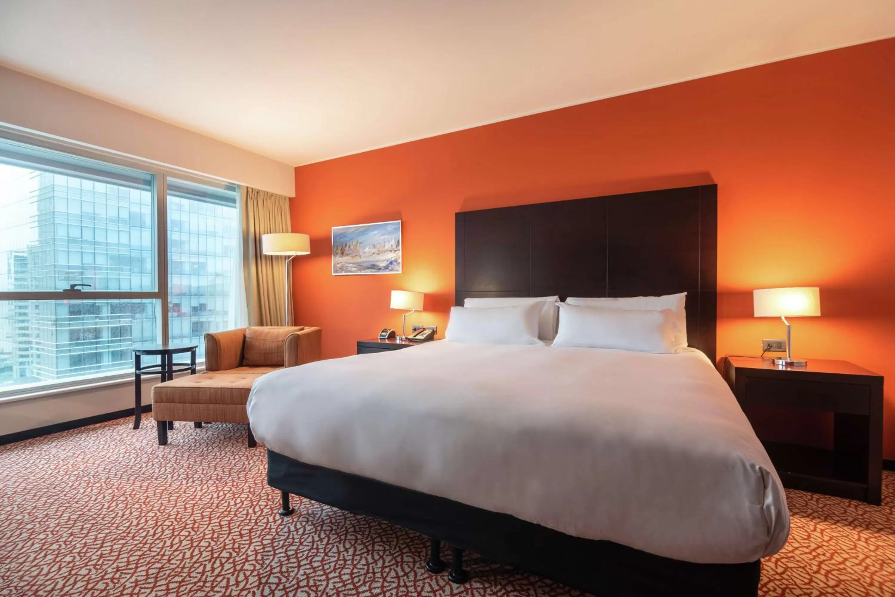 Bed in Hilton Garden Inn Montevideo