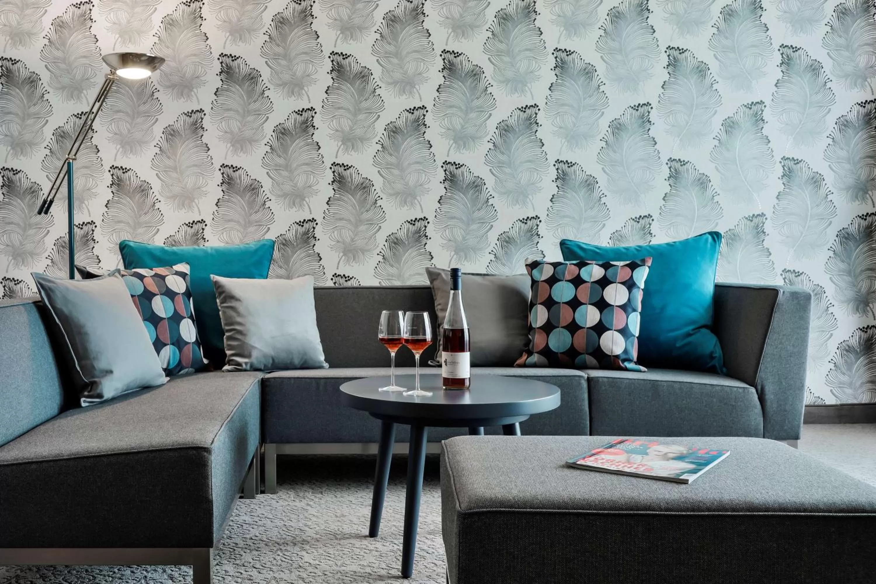 Seating area in Dorint Hotel Dresden