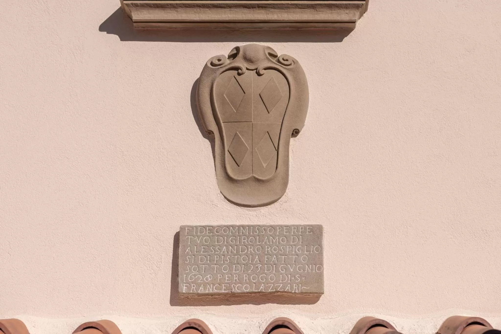 Decorative detail, Logo/Certificate/Sign/Award in Rivo della Corte