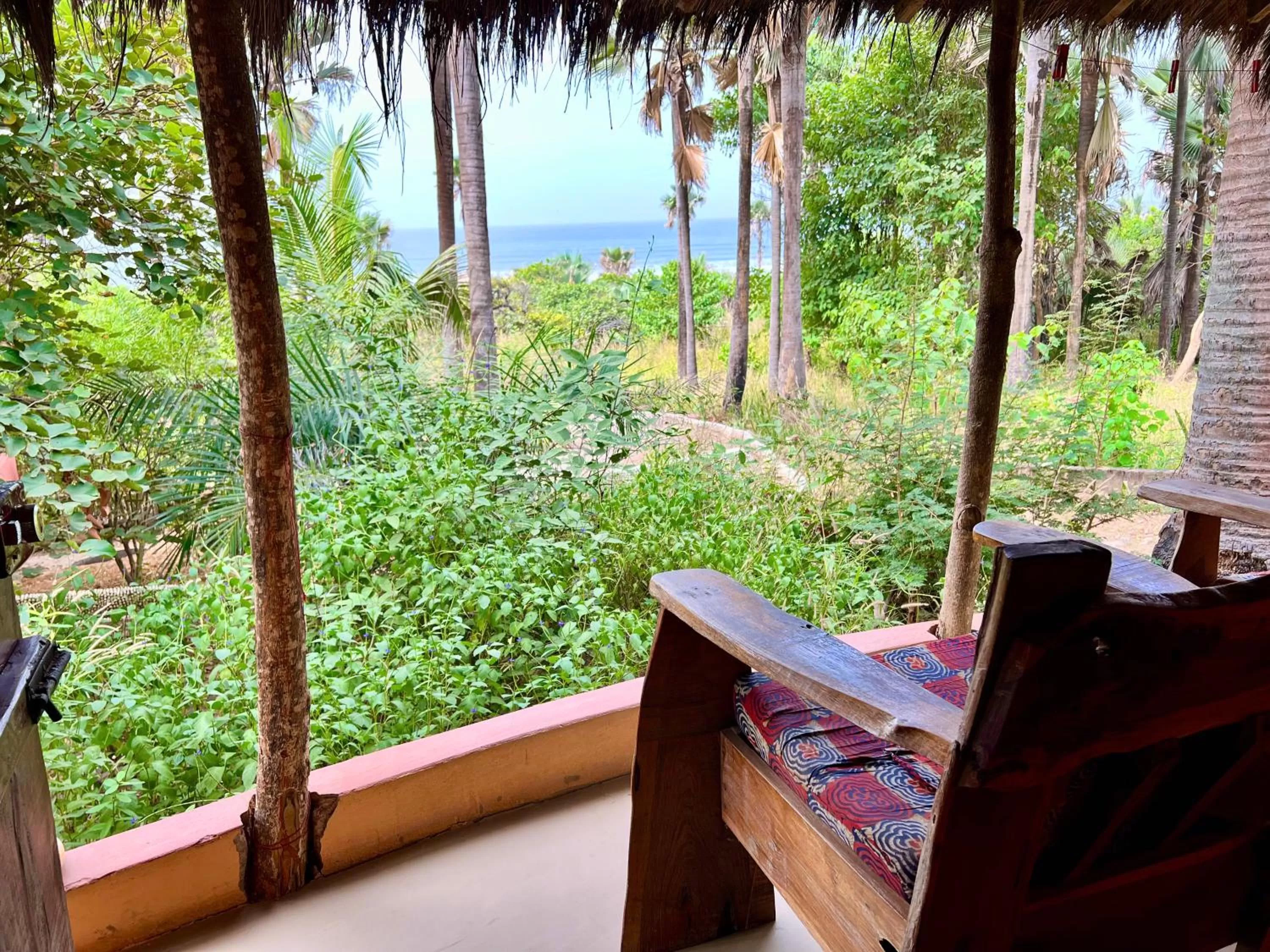 Balcony/Terrace in Nemasu Eco-lodge