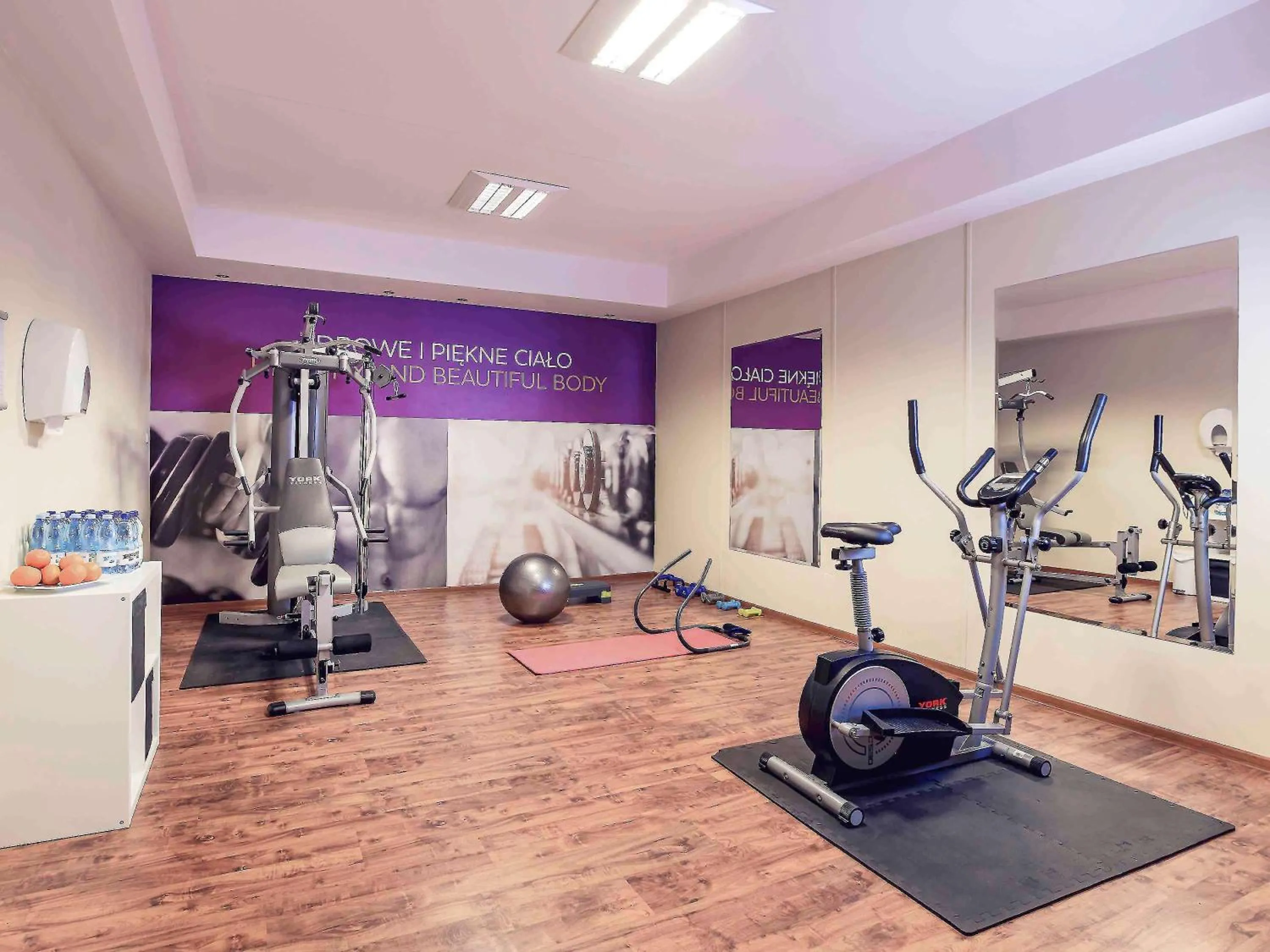 Fitness centre/facilities in Hotel Mercure Toruń Centrum