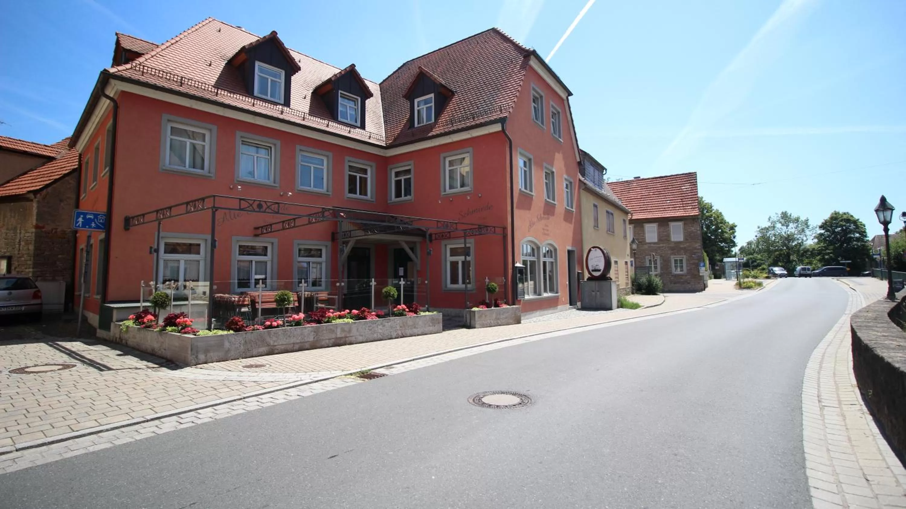 Property building in Aparthotel Alte Schmiede Dettelbach