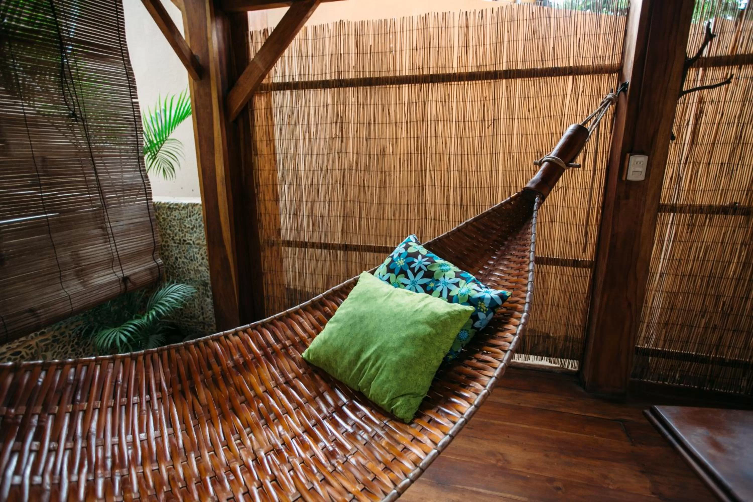 Patio in The Beach Bungalows - Yoga and Surf Hotel - Adults Only