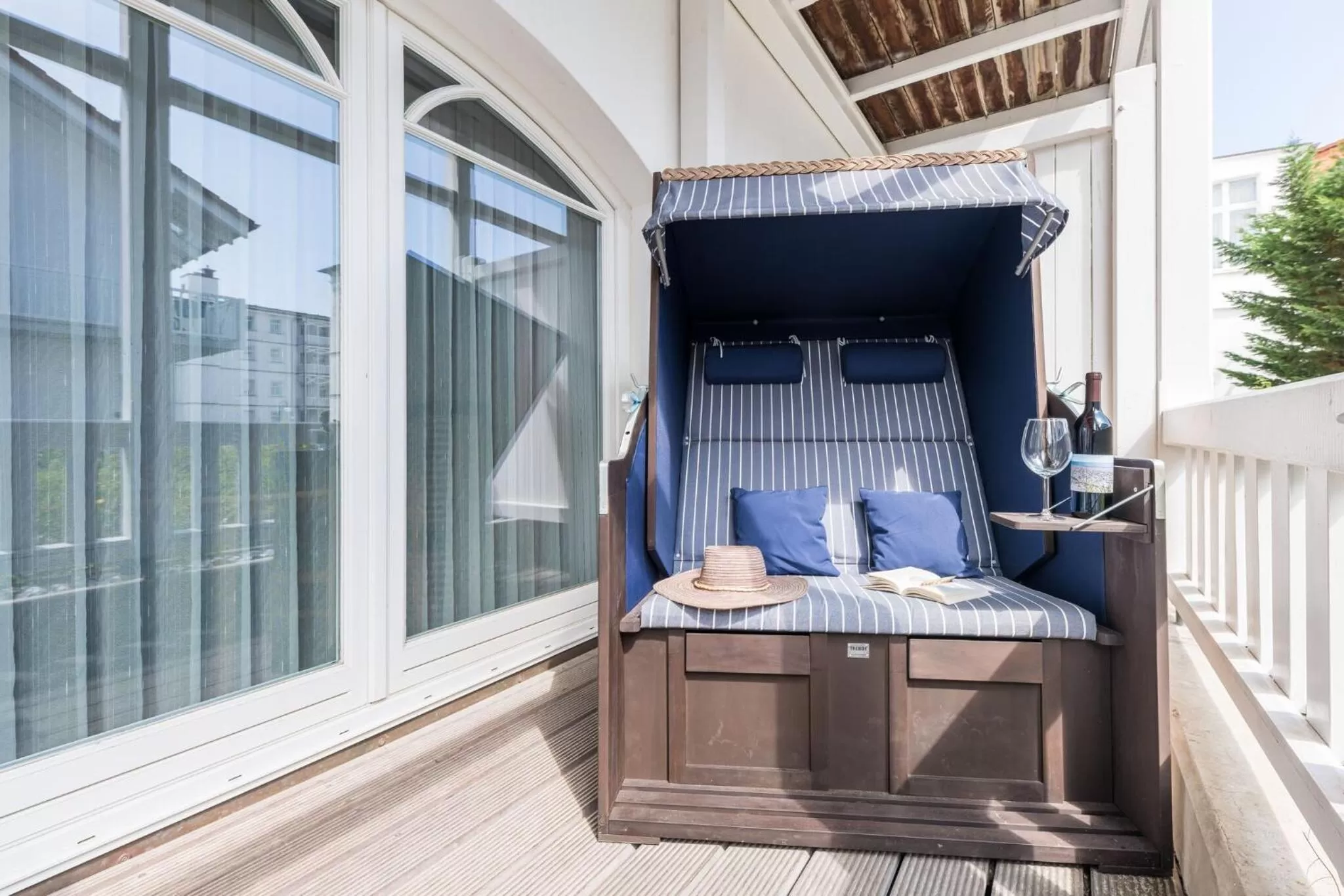 Balcony/Terrace in Strandhaus Belvedere